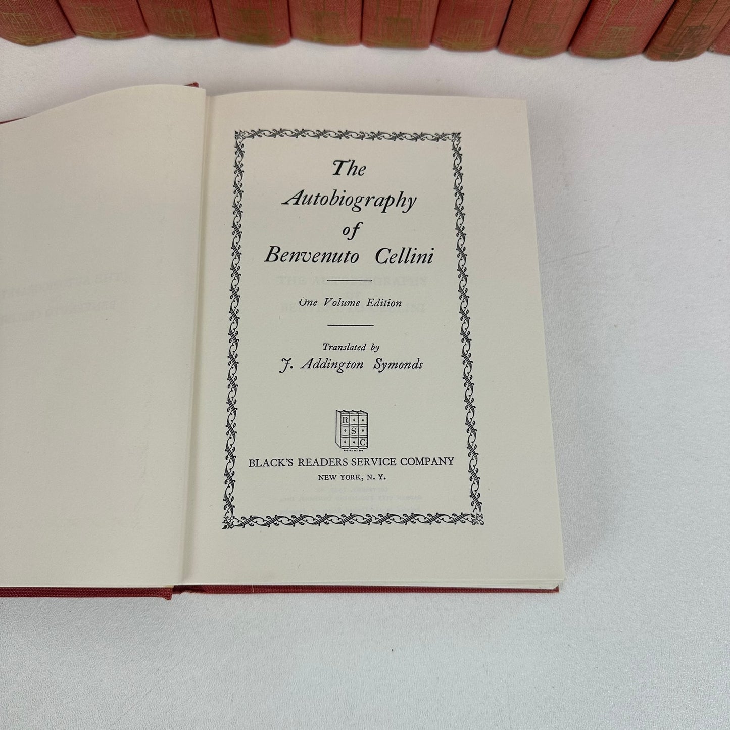 Blacks Readers Service Classics 26 Volumes Kipling Doyle Tolstoi Poe Literature