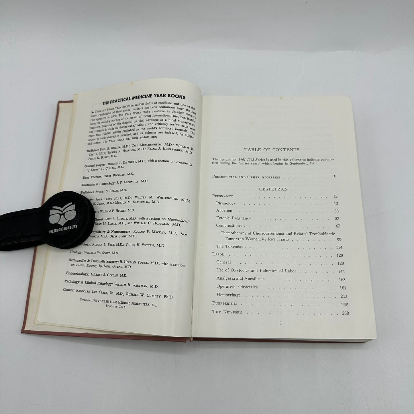 Obstetrics and Gynecology Lot of 3 J P Greenhill Paul Titus Medical Reference