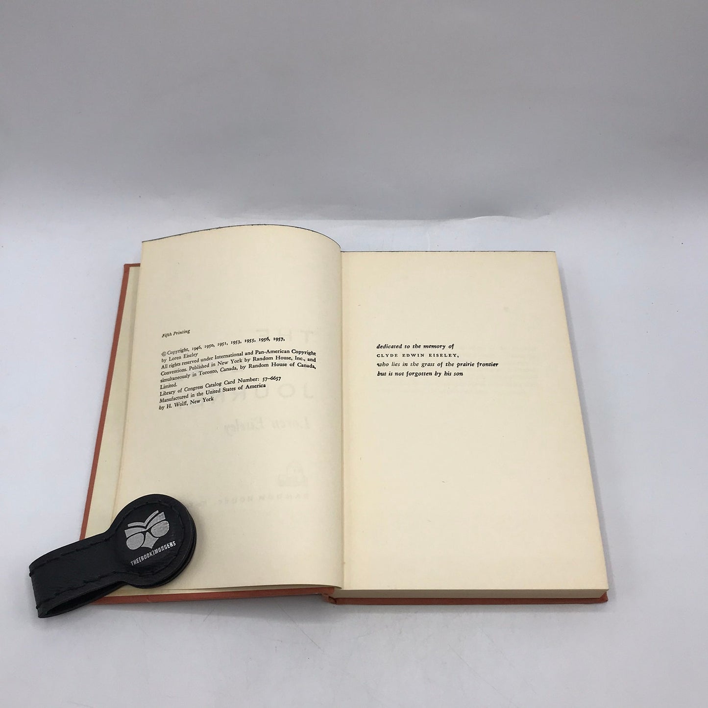 The Immense Journey Loren Eiseley SIGNED Evolution Philosophy Natural History