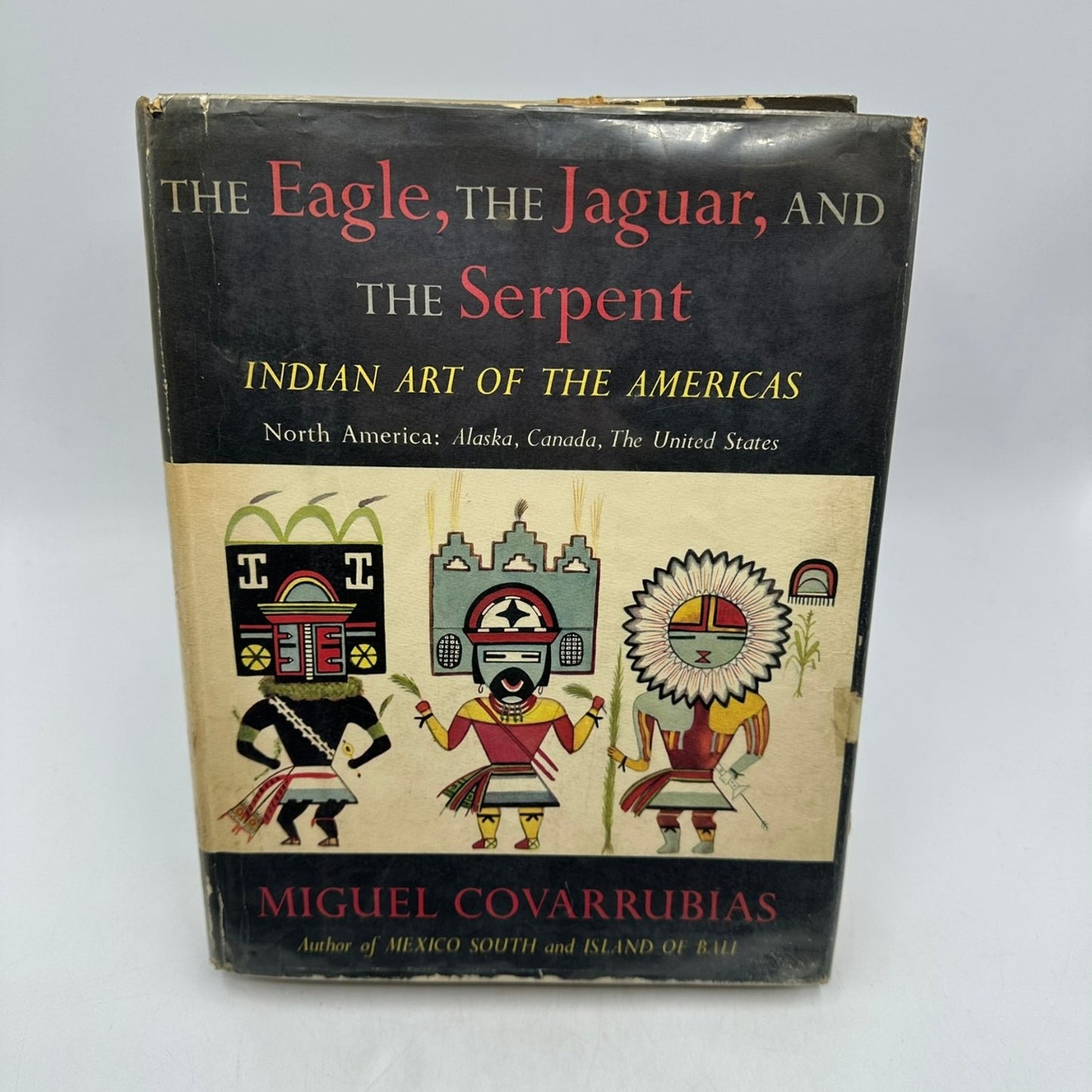 The Eagle, The Jaguar, & The Serpent Covarrubias 1954 First Edition Knopf Art