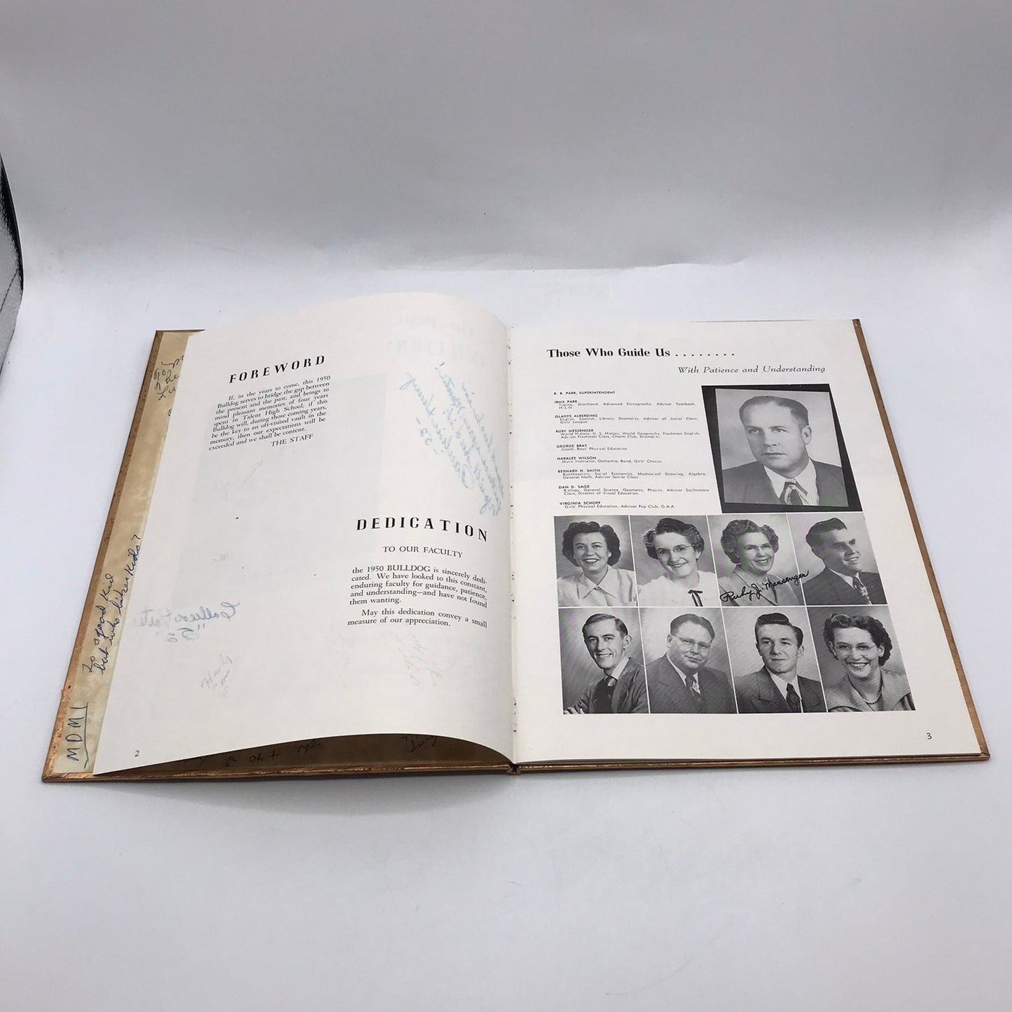 The Bulldog 1950 Talent High School Yearbook Oregon Photography Memorabilia