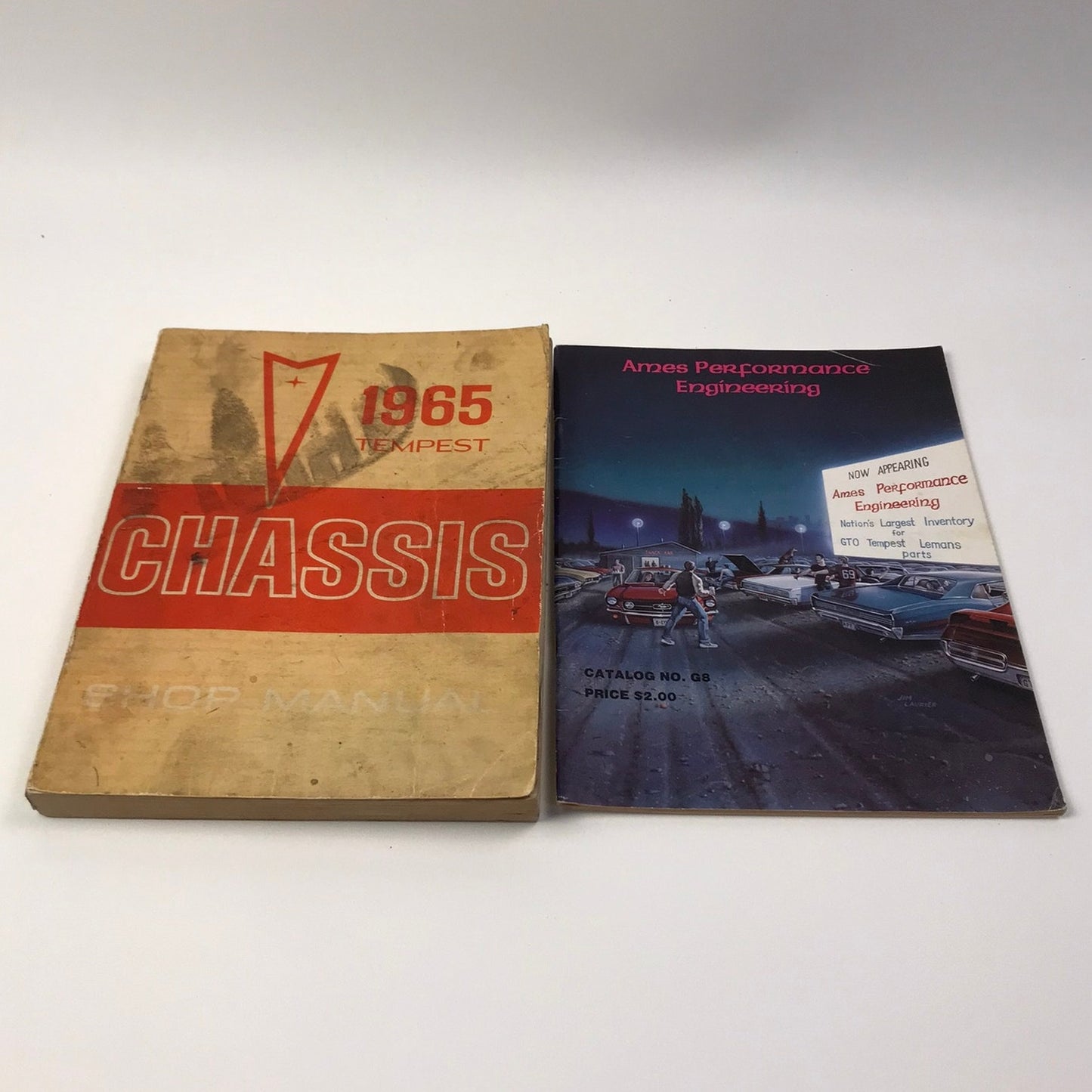 1965 Pontiac Tempest Chassis Shop Manual Ames Performance Engineering Catalog
