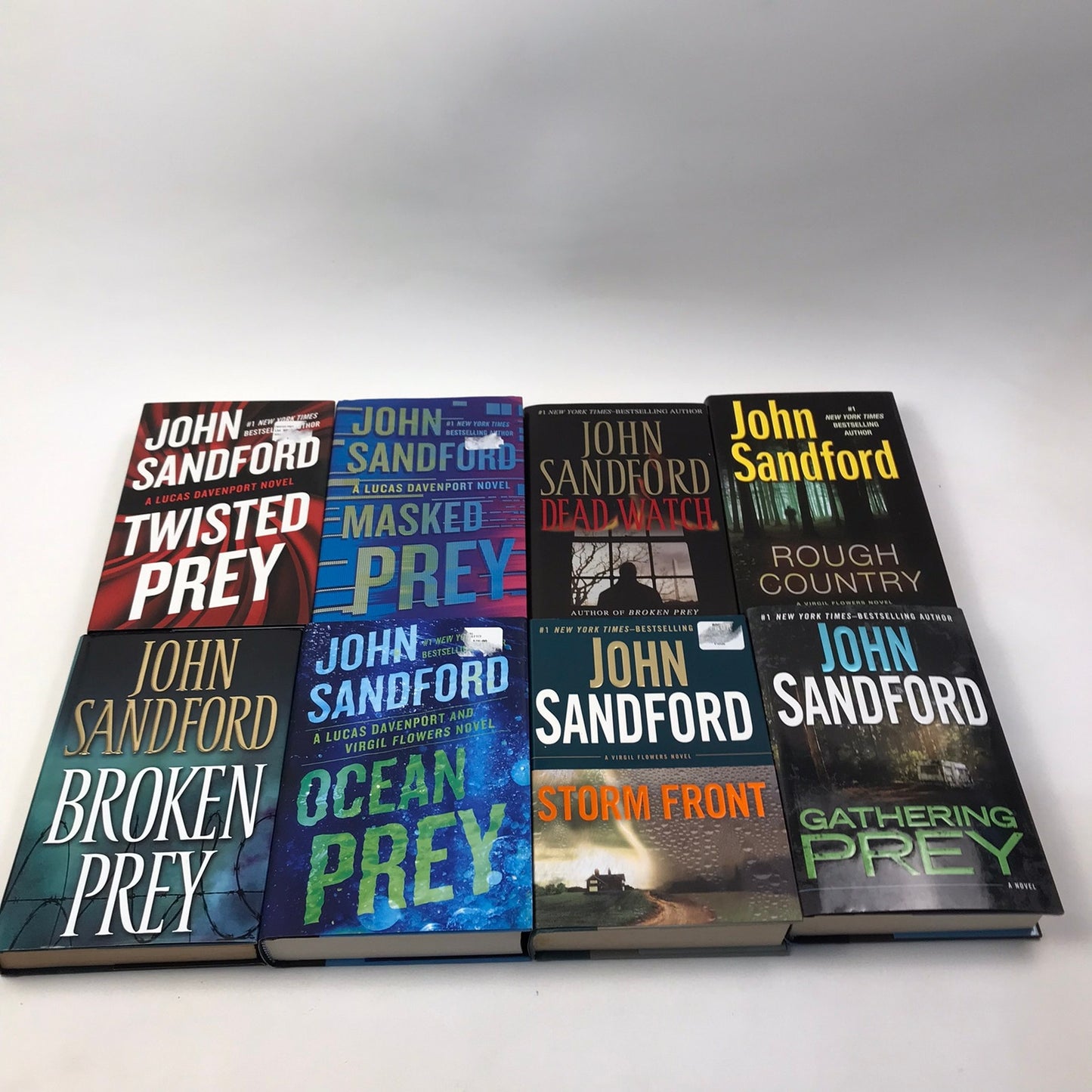John Sandford Lot of 12 Novels Mystery Thriller Crime Detective Politics Action