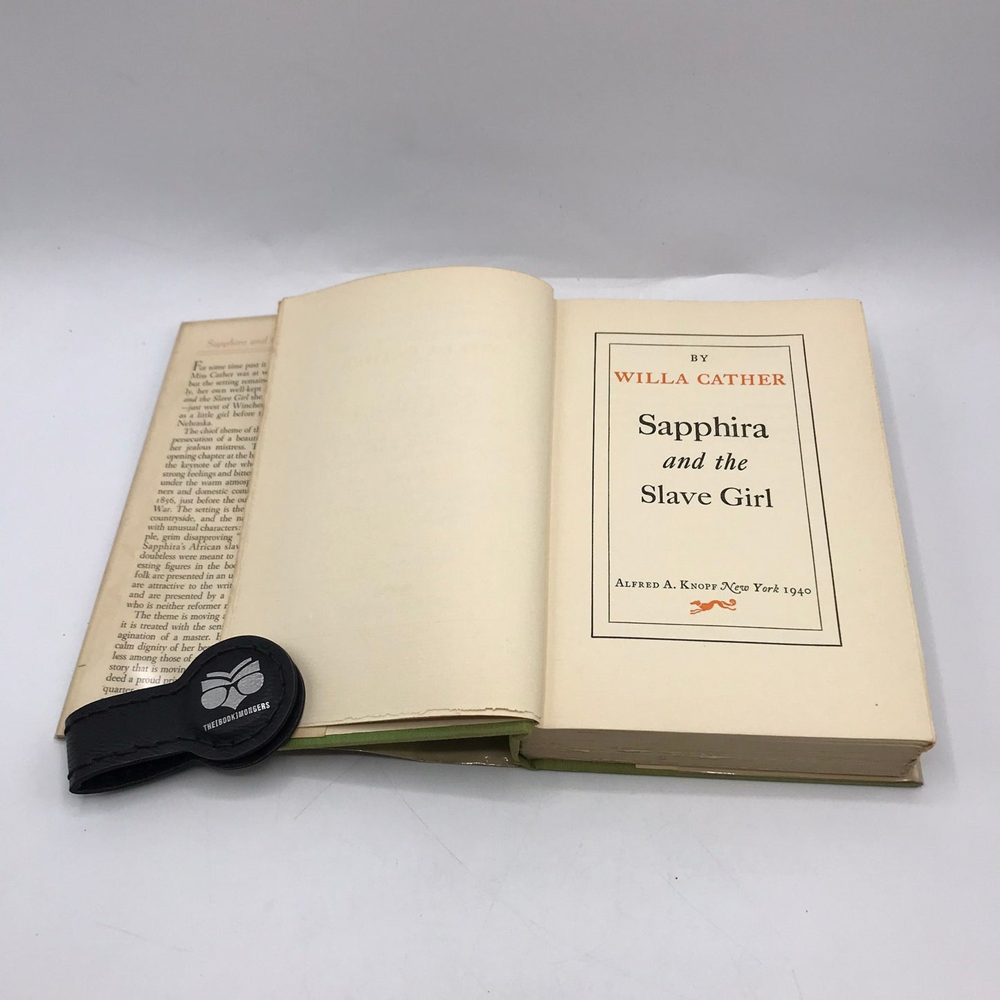 Sapphira and the Slave Girl Willa Cather 19th Century Classic Historical Novel
