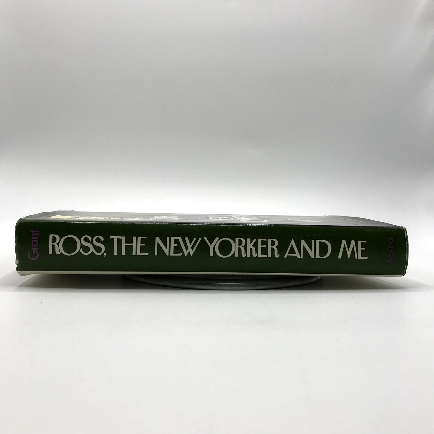 Ross, The New Yorker and Me Hardcover Book by Jane Grant First Edition 1968