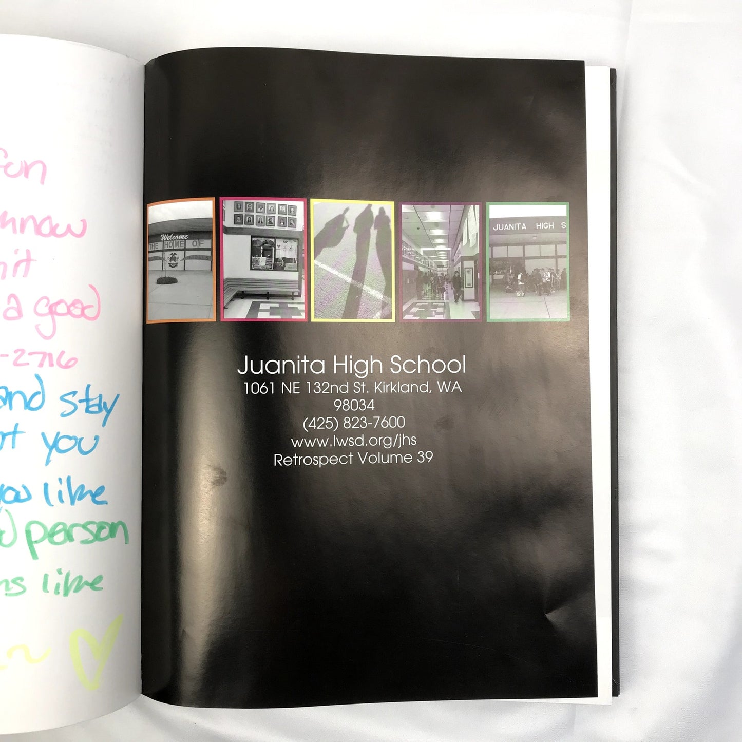 Rebels in Color 2010 Juanita High School Yearbook Kirkland, WA Retrospect Vol 39