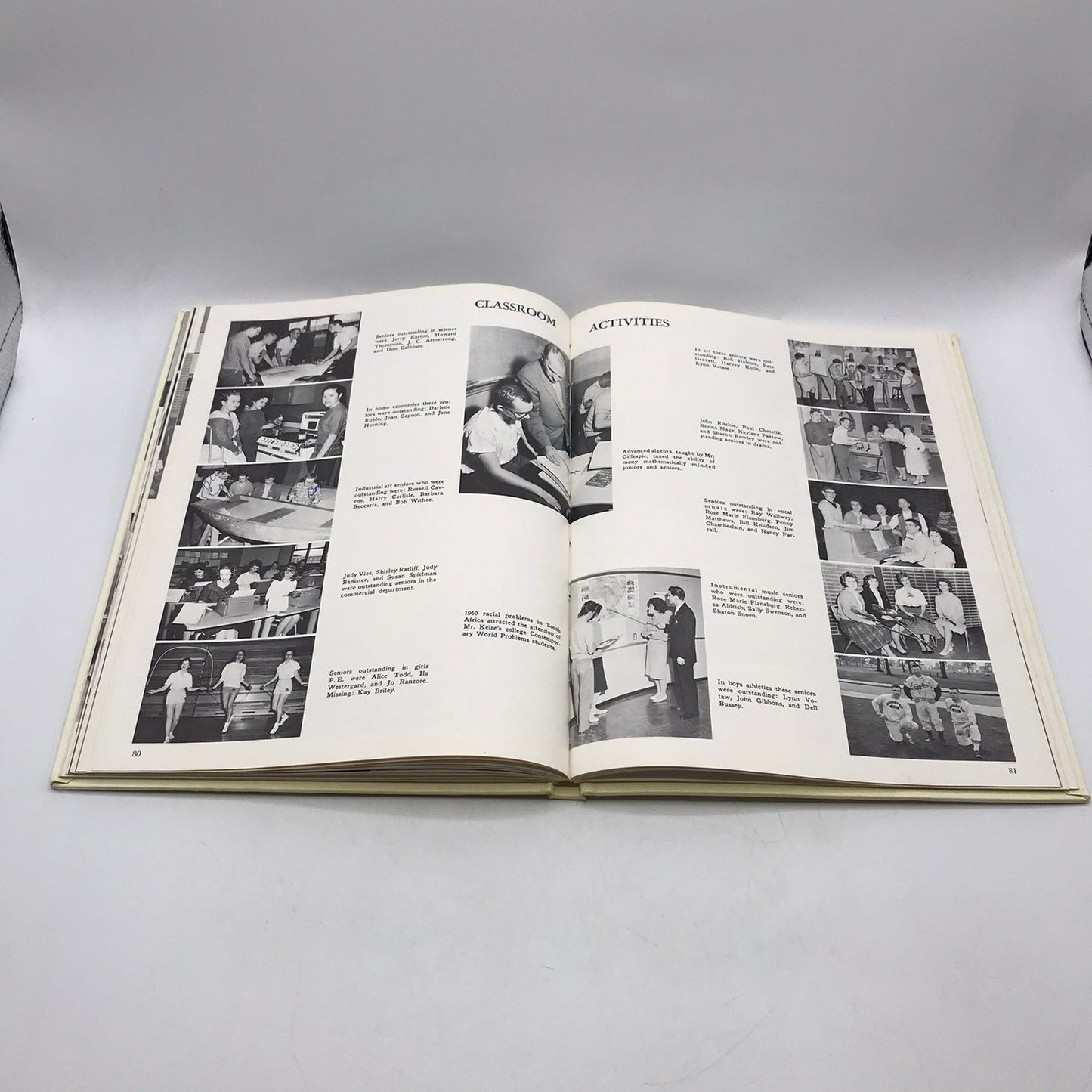 Hudsons Bay High School Aquila 1960 Vancouver Washington Yearbook Memorabilia