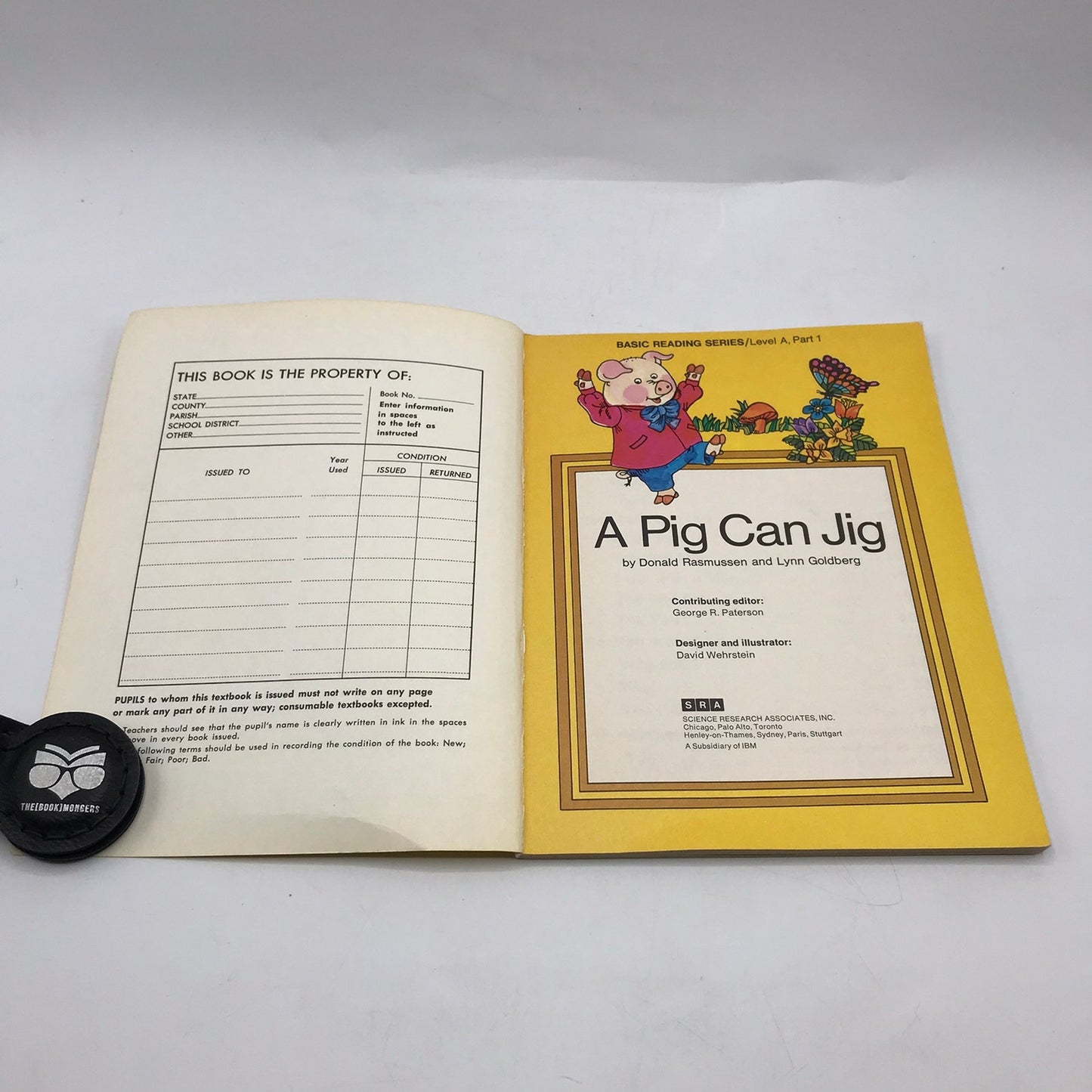 A Pig Can Jig Part 1 and 2 Rasmussen Goldberg Basic Reading Phonics Level A