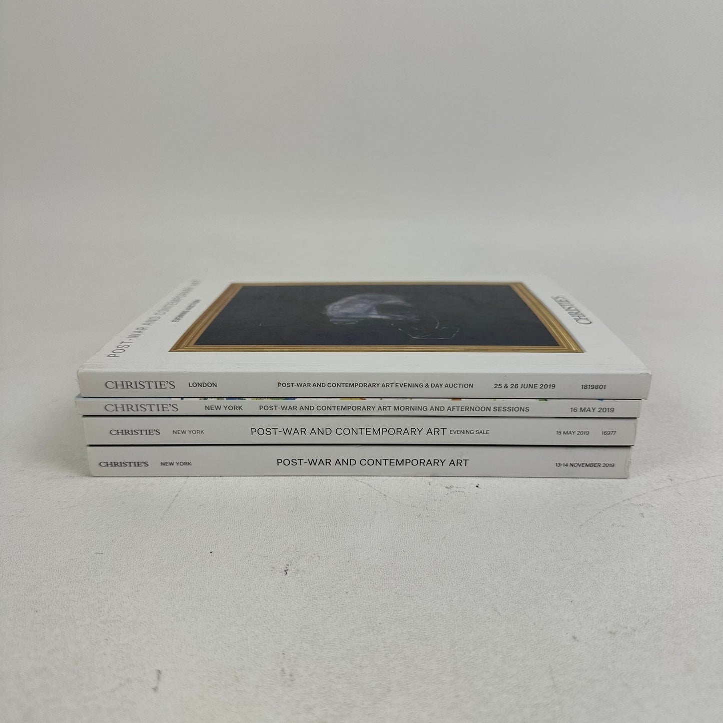 Christies Small Art Auction Catalogs Lot of 4 Post War Contemporary Exhibitions