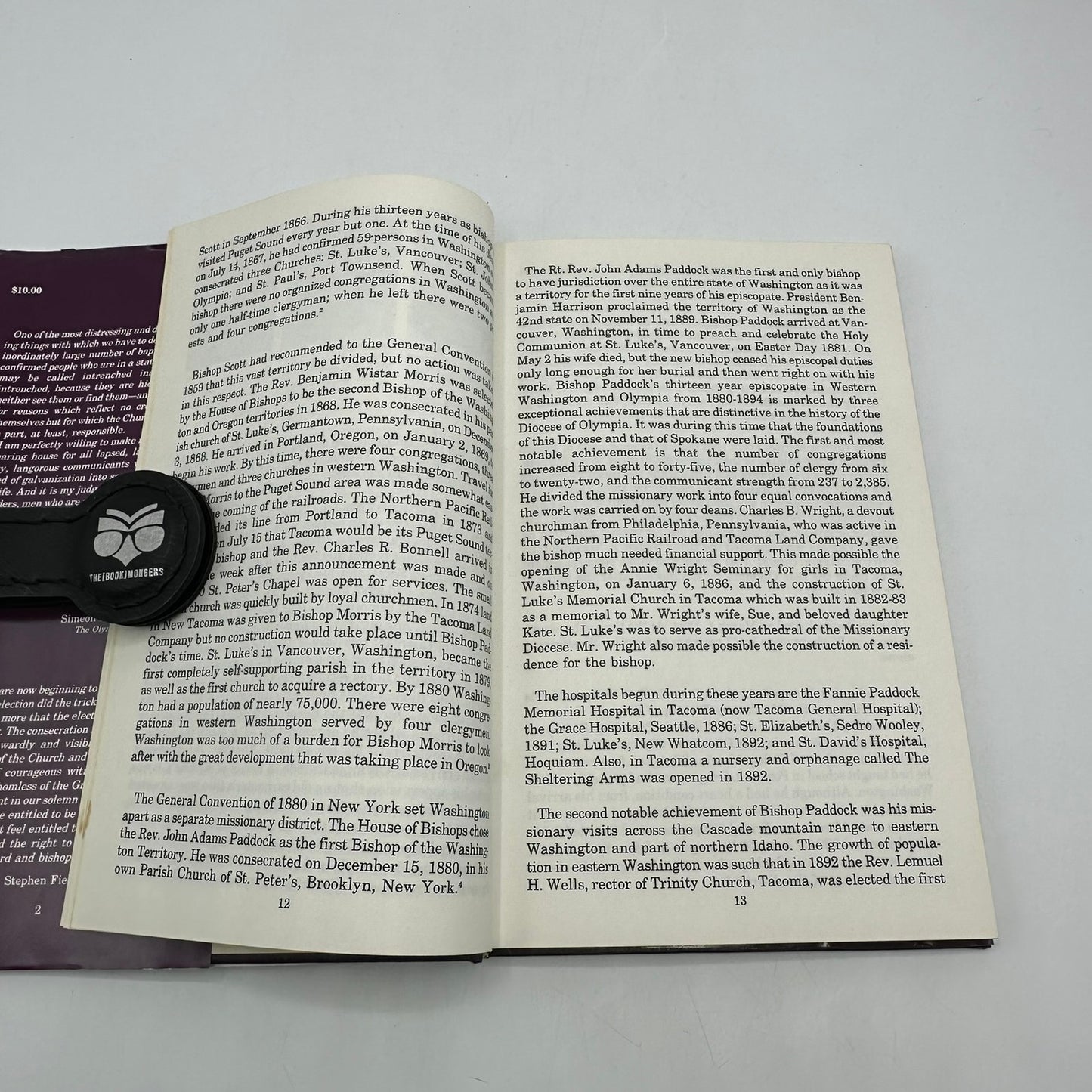 A History of the Bishops of the Diocese of Olympia Charles F Schreiner SIGNED