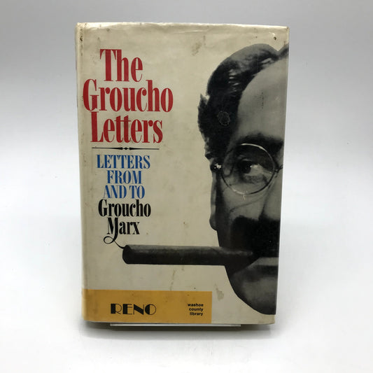 The Groucho Letters From & To Groucho Marx Hardcover Book First Printing 1967