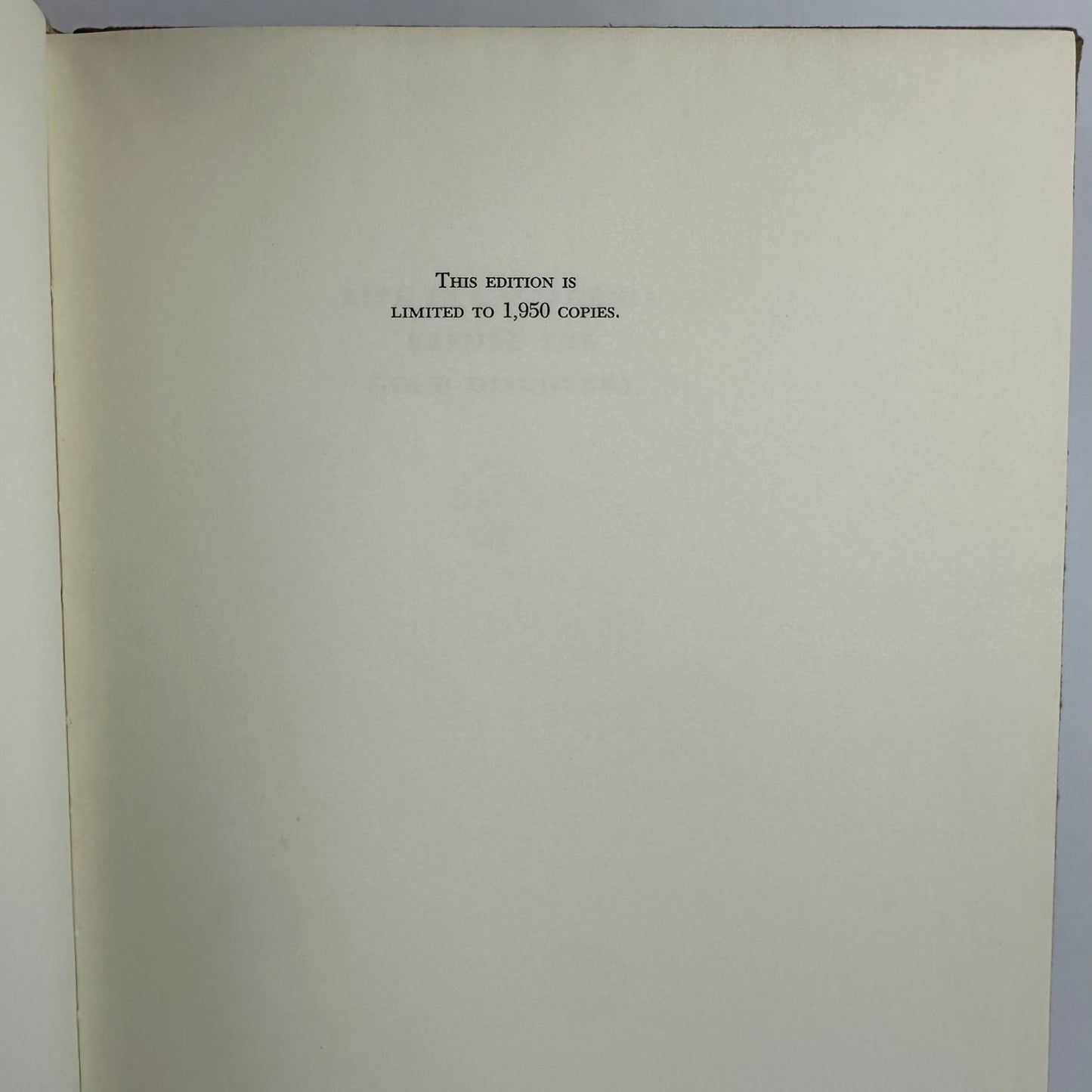 Life in California Before Gold Discovery John Bidwell 1966 Limited Lewis Osborne
