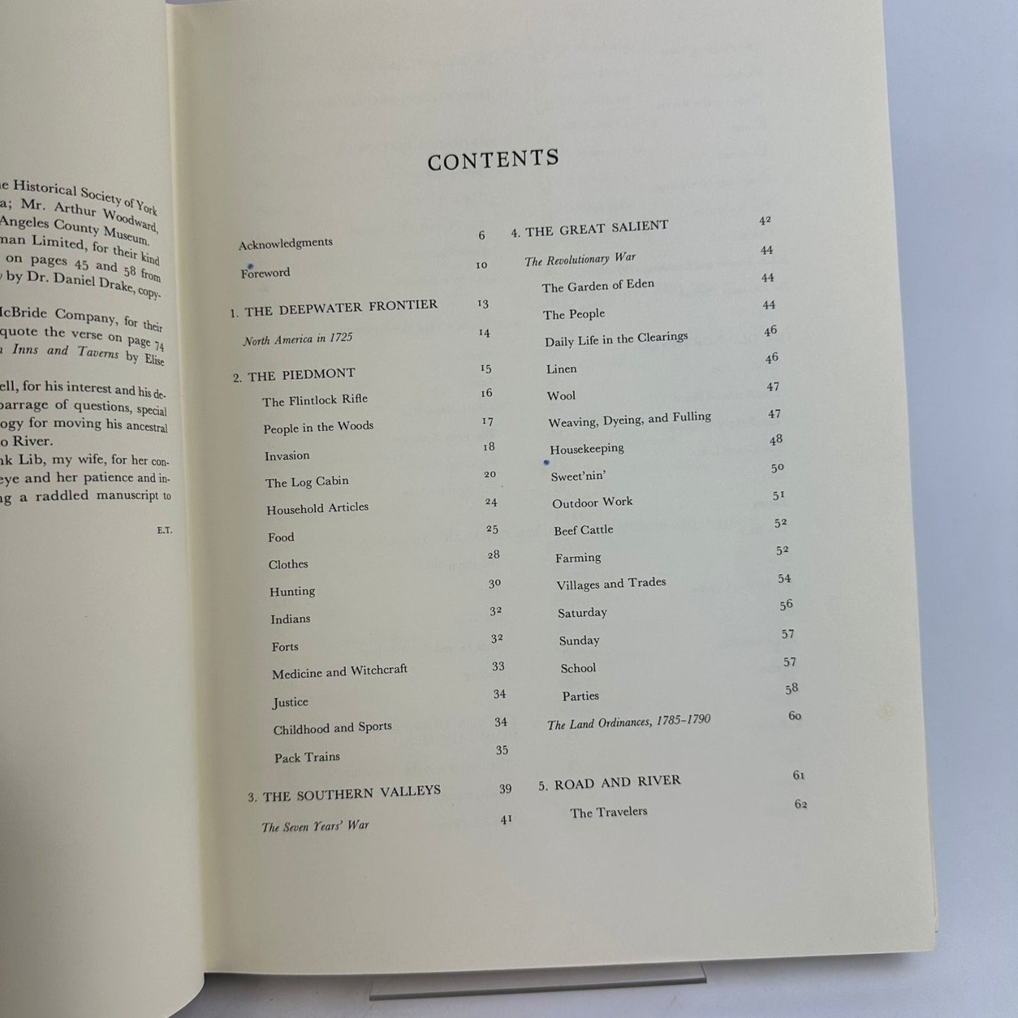 Frontier Living Edwin Tunis 1961 Illustrated American History Crowell