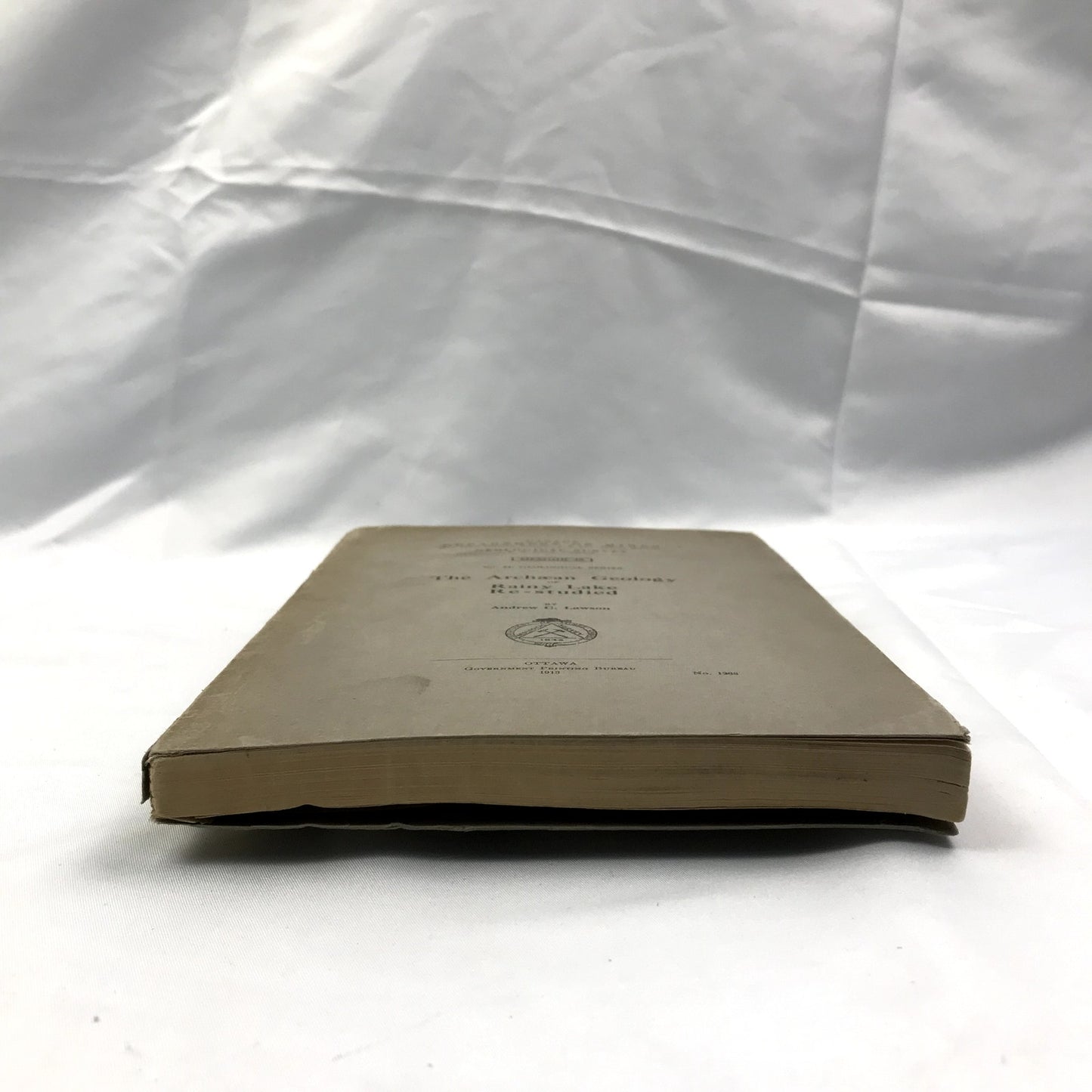 Canada Dept. of Mines Geological Survey Geology of Rainy Lake Memoir 40 1913