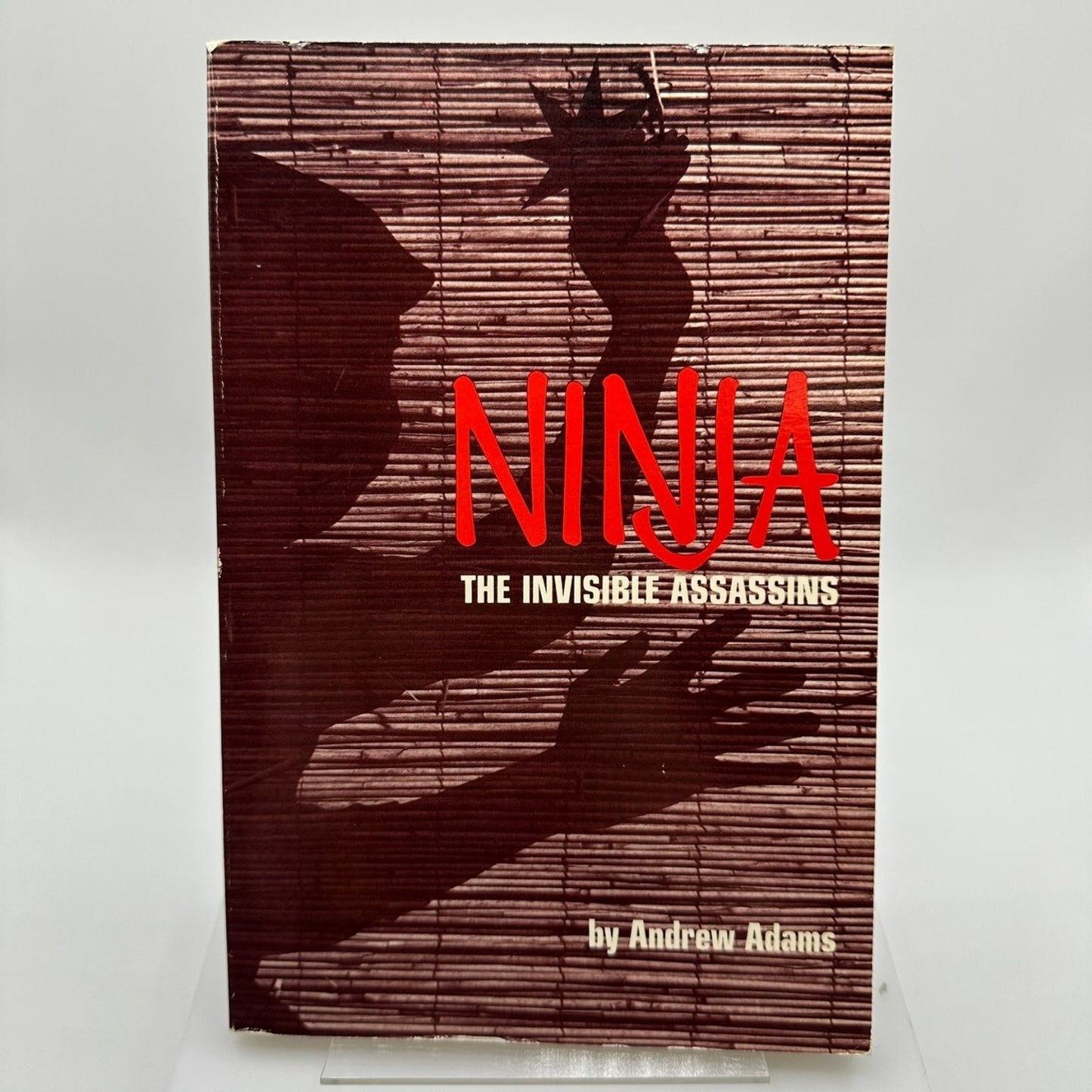 NINJA The Invisible Assassins Andrew Adams 1970 First Edition Martial Arts Ohara