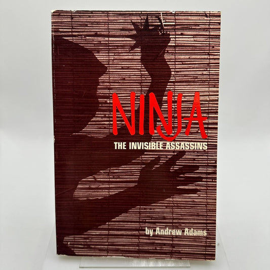 NINJA The Invisible Assassins Andrew Adams 1970 First Edition Martial Arts Ohara