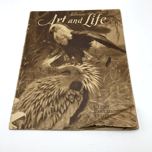 January 1926 Art & Life An Educational Magazine Guy Lockwood and Hazel Lockwood