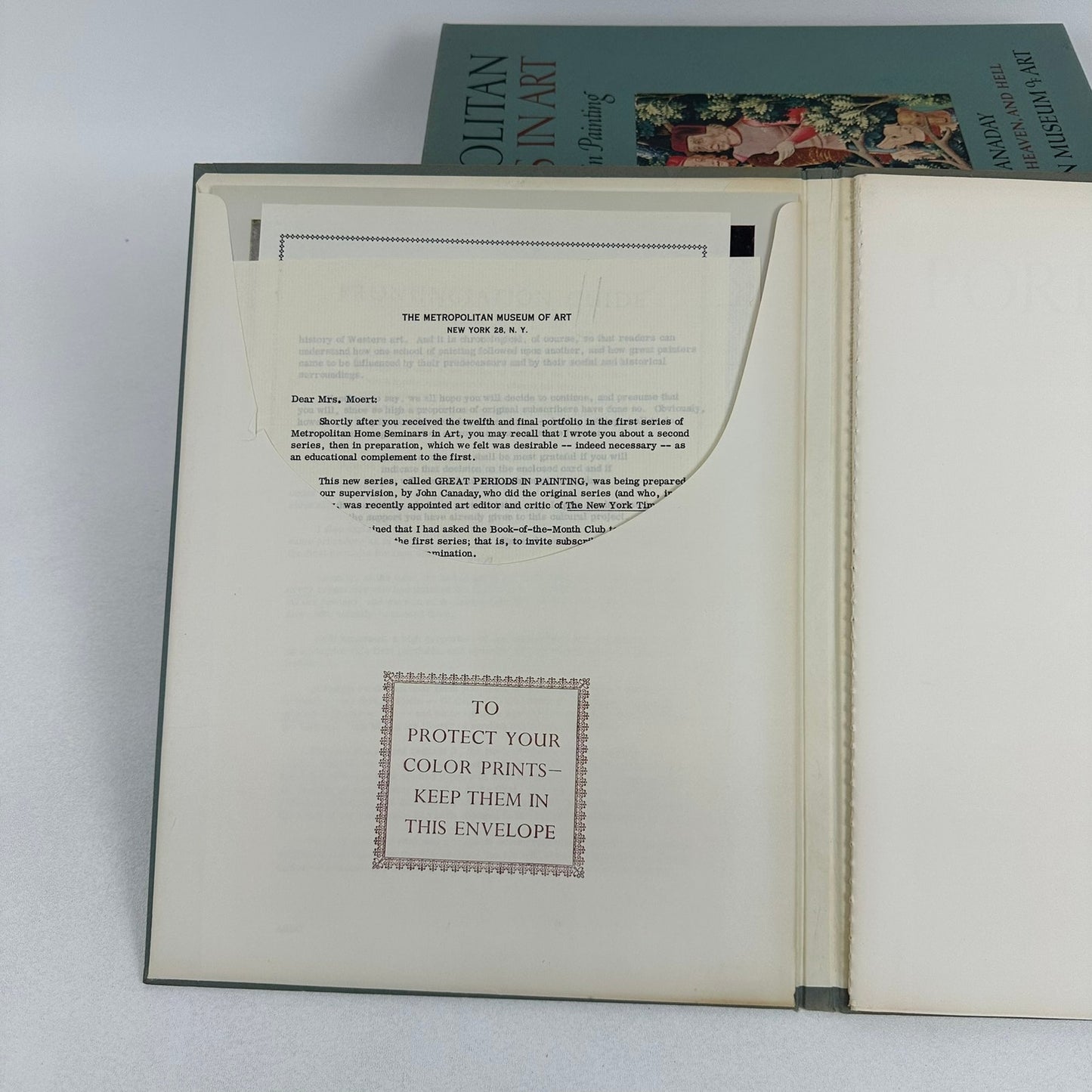 Metropolitan Seminars in Art Portfolio A-C and 1-9 John Canaday History Painting