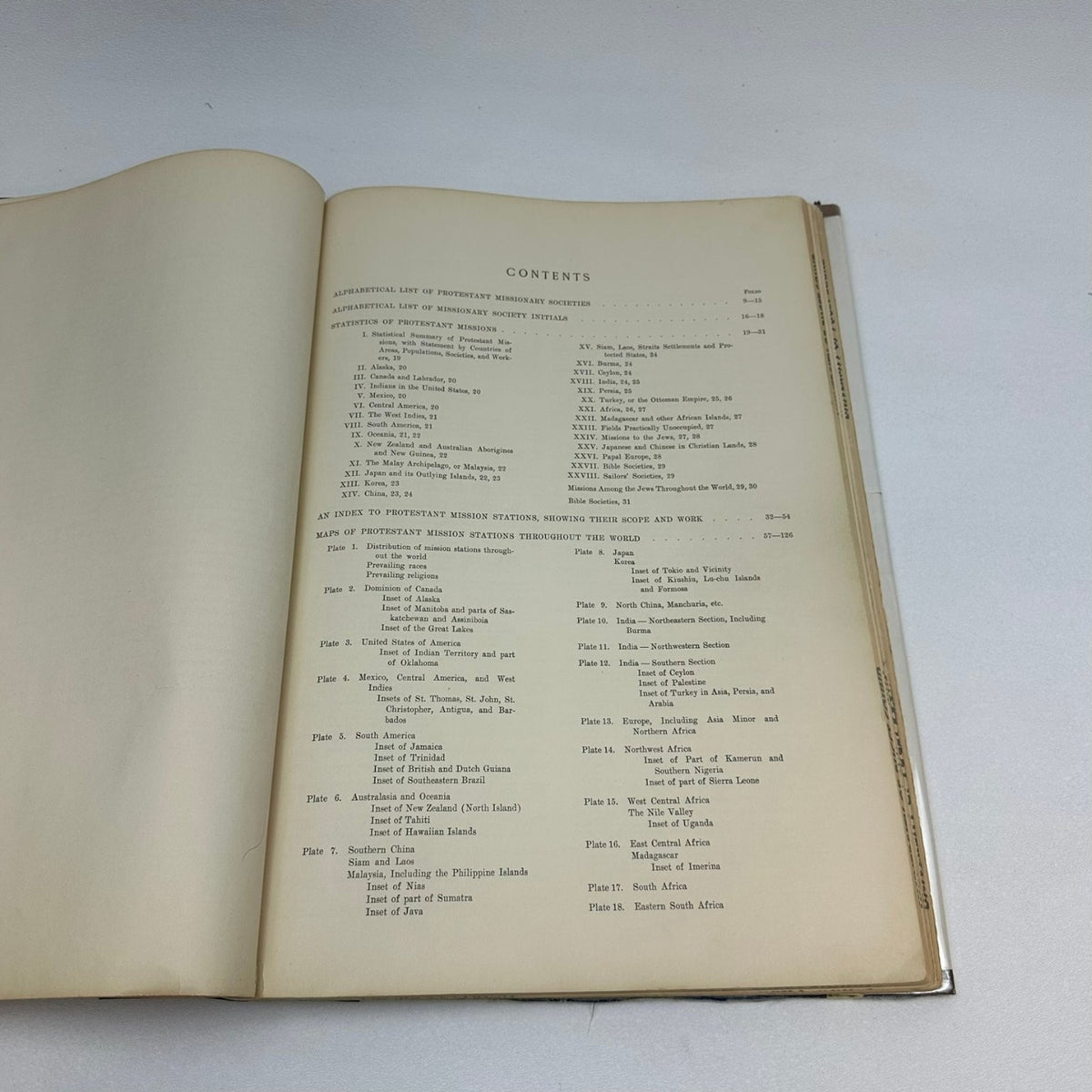 A Geography and Atlas of Protestant Missions Vol II Beach 1901 Student Movement