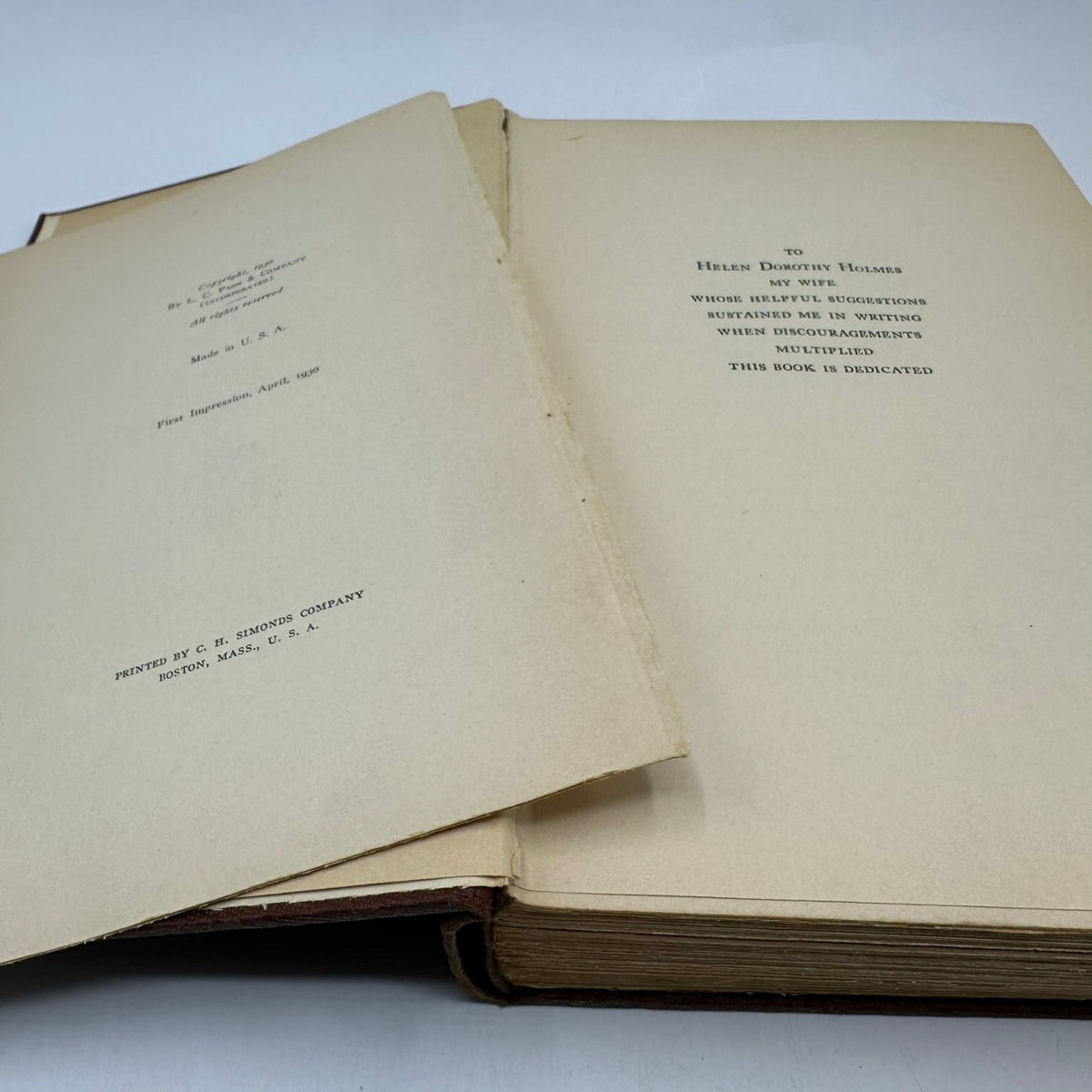 Abraham Lincoln Traveled This Way Fred L. Holmes 1930 First Edition Biography