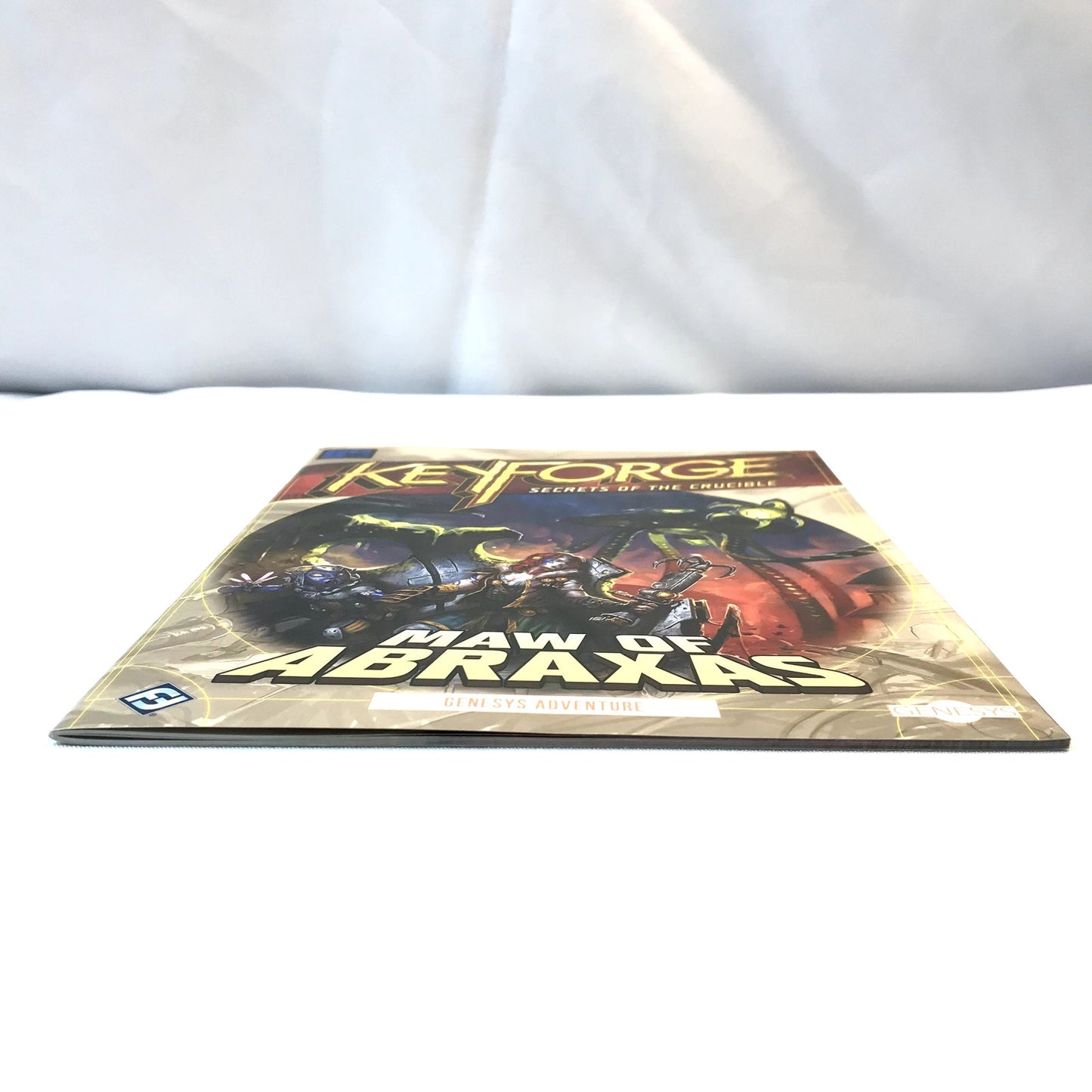 Keyforge Secrets of The Crucible Maw of Abraxas Genesys Adventure Role Play Game