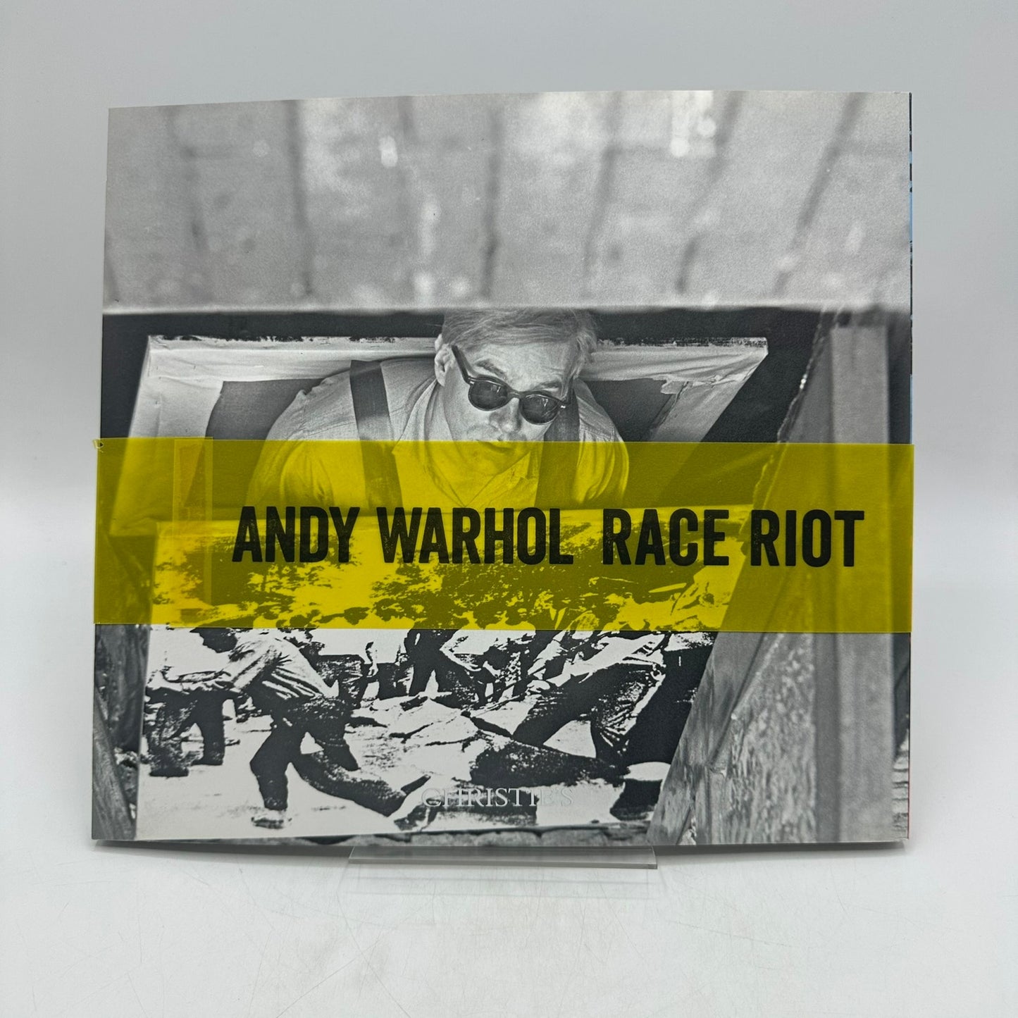 Race Riot Andy Warhol Single Lot Auction Catalog Silkscreen Painting Pop Art