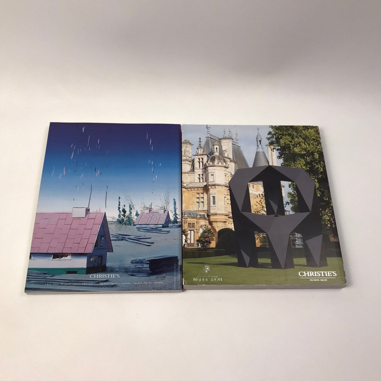 Christies Art Auction Catalogs Lot of 4 Freud Twombly Warhol Modern Post War