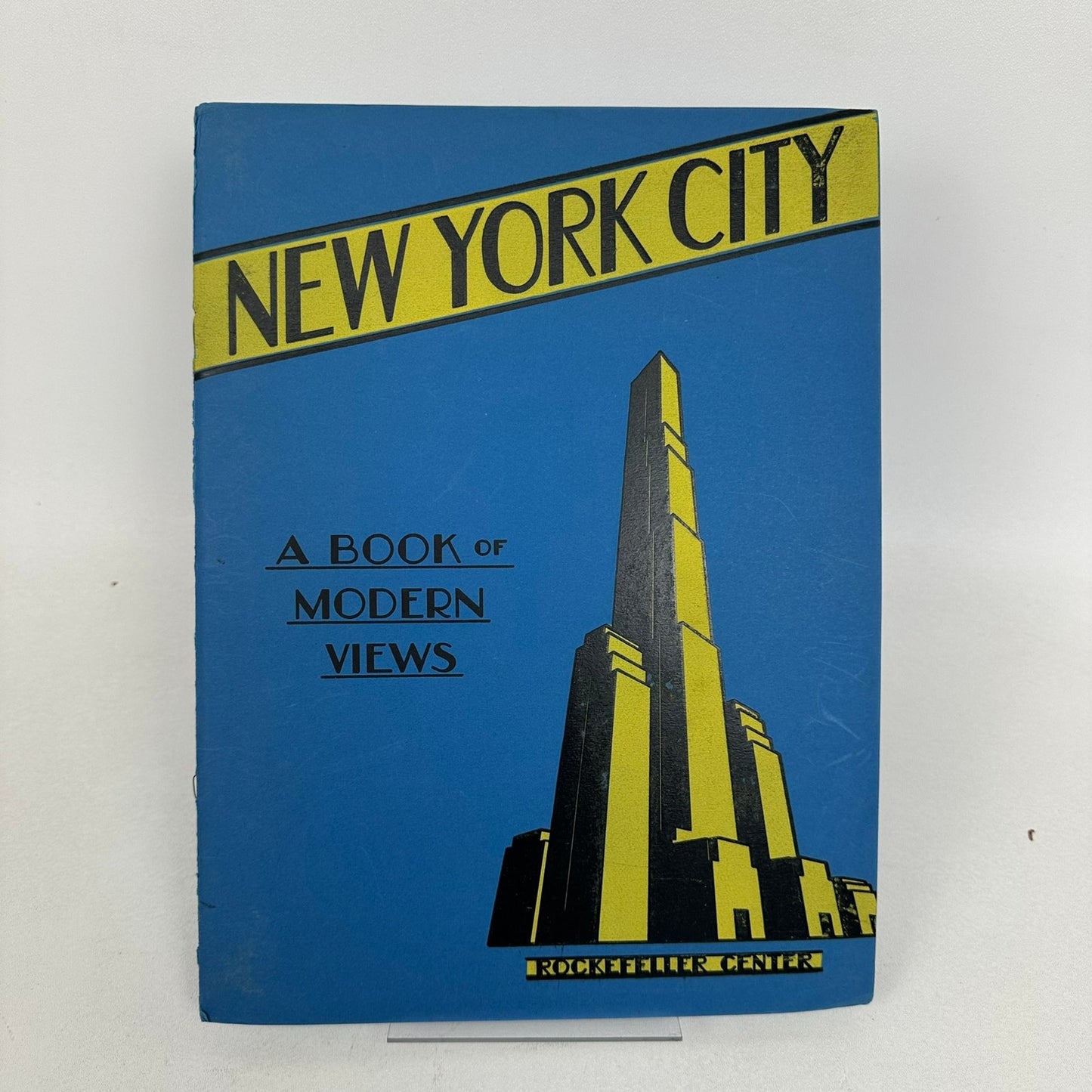 A Book of Modern Views of New York City Rockefeller Center History Photography