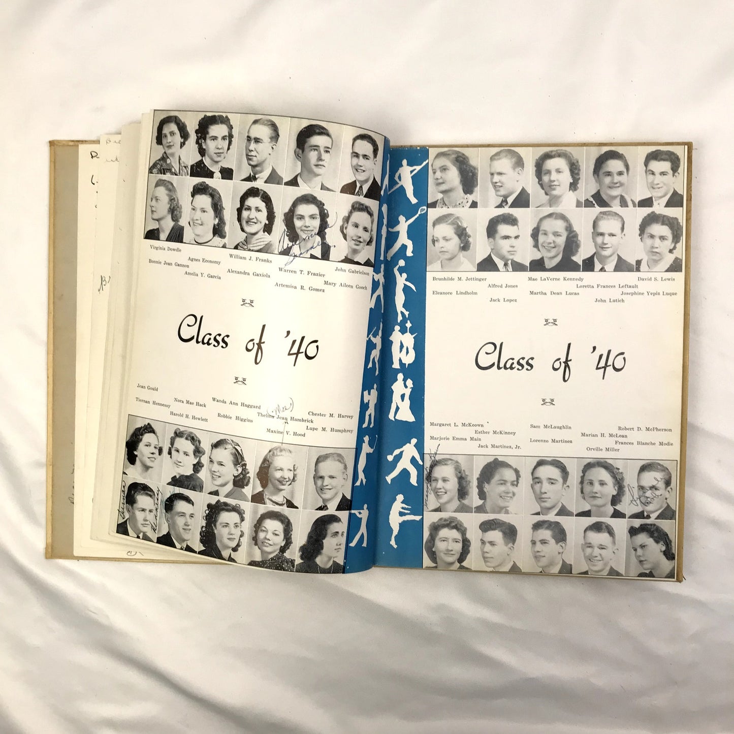 Bisbee High School Yearbook Arizona 1940 The Cuprite Hardcover Illustrated Book