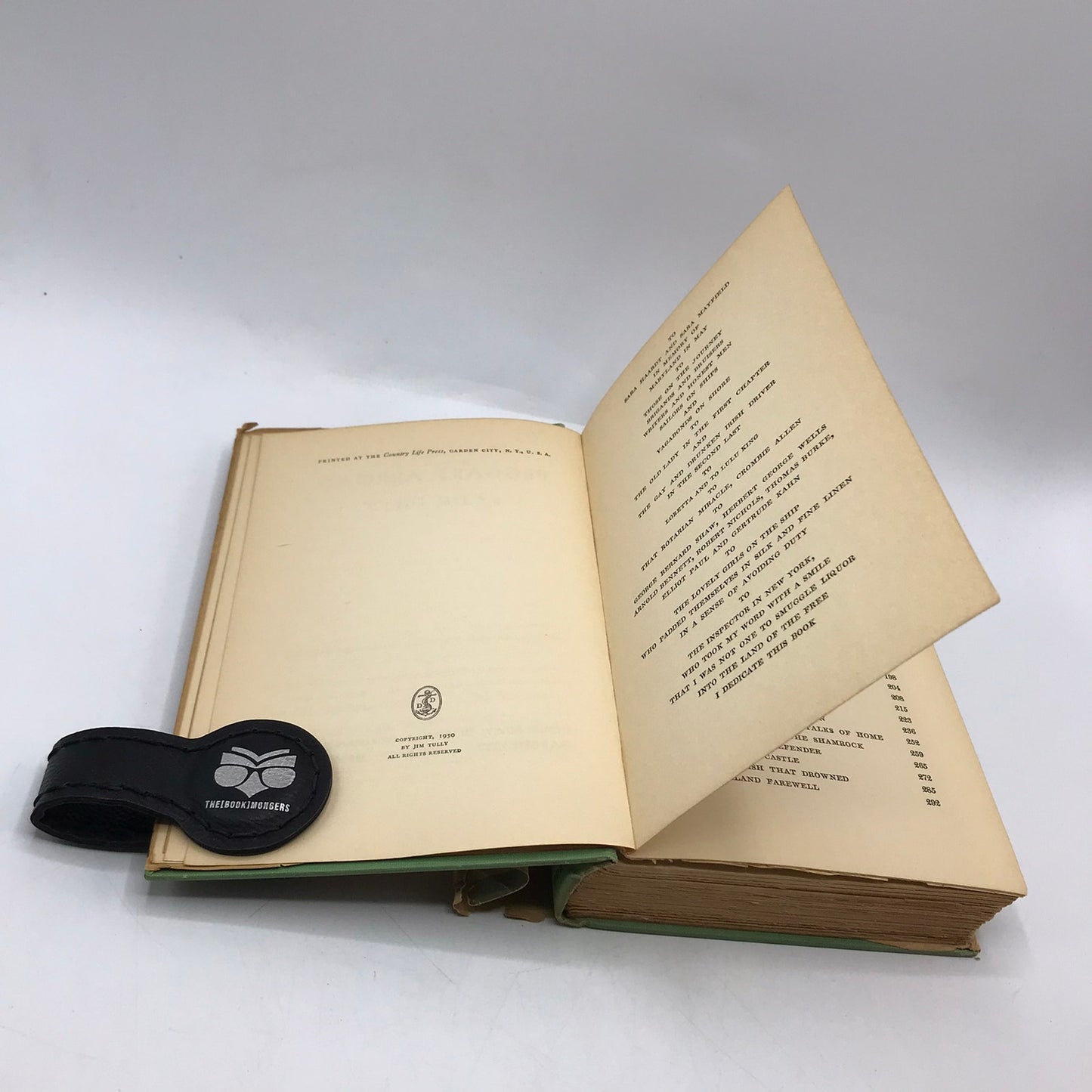 Beggars Abroad Jim Tully Personal Narrative Europe Travel Literature Memoir 1930