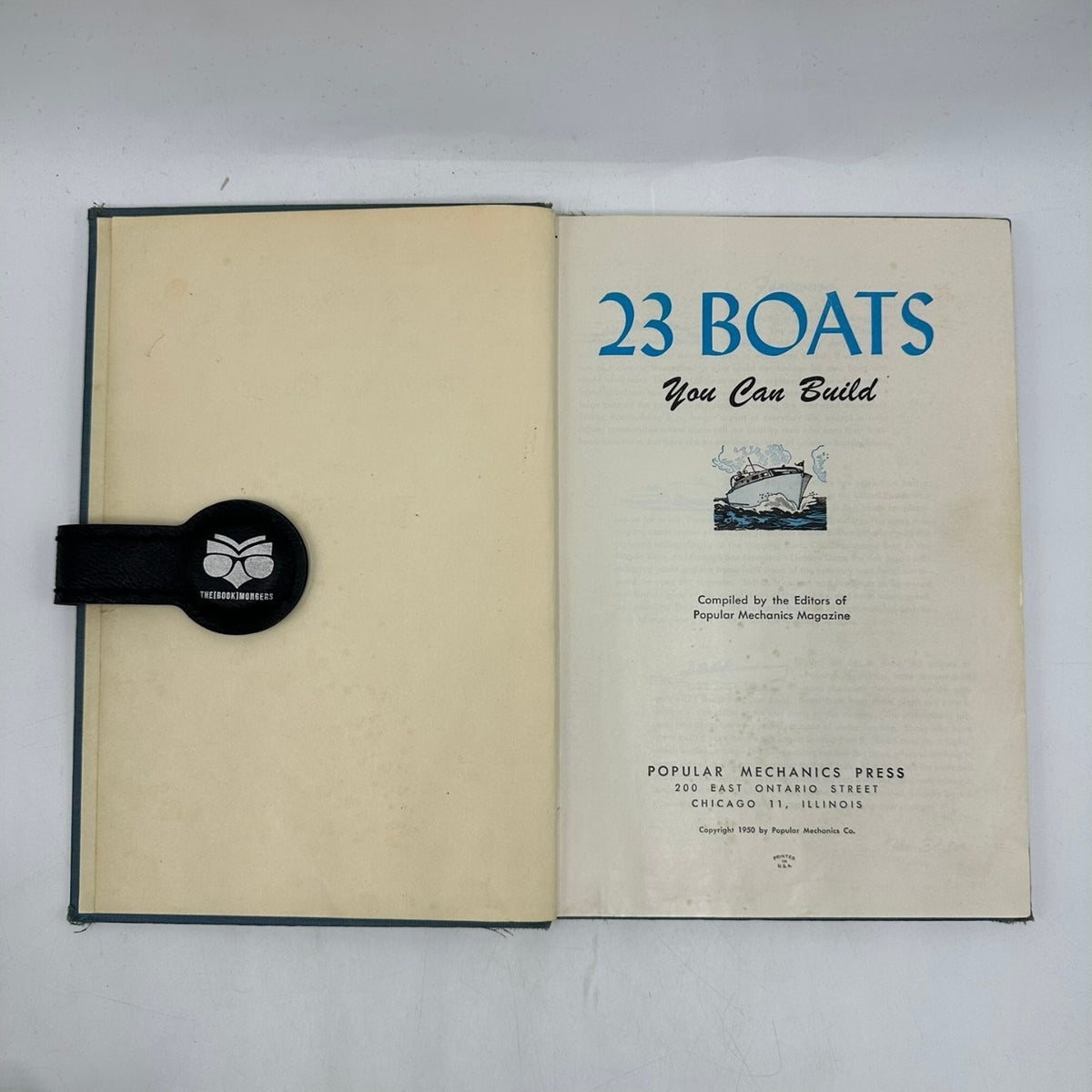 23 Boats You Can Build Popular Mechanics Magazine 1950 Boating DIY Hardcover