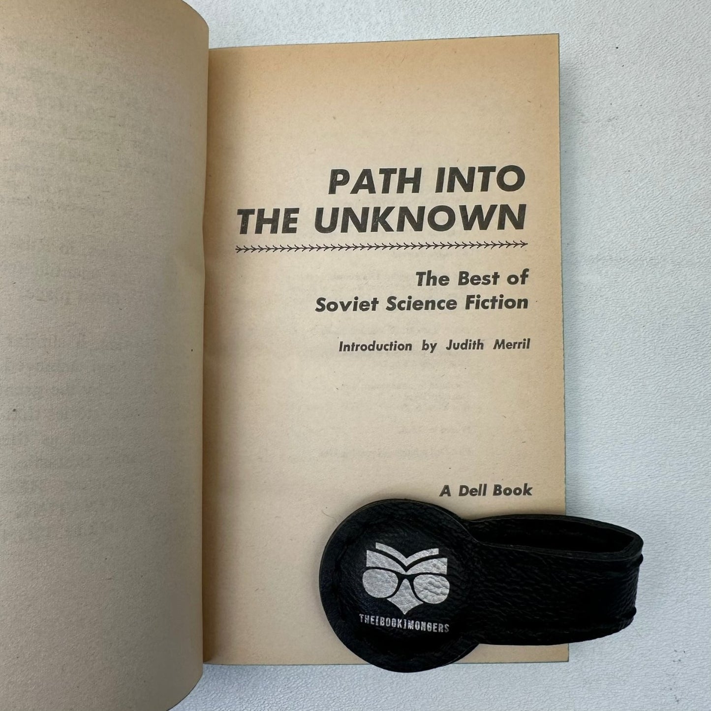 Path Into The Unknown Judith Merril 1968 First Dell Printing Soviet Sci-Fi Dell
