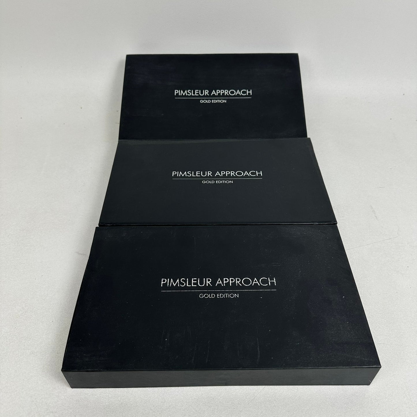 Pimsleur Approach Gold Edition French Language Levels 1-3 Set of 48 Audio CDs