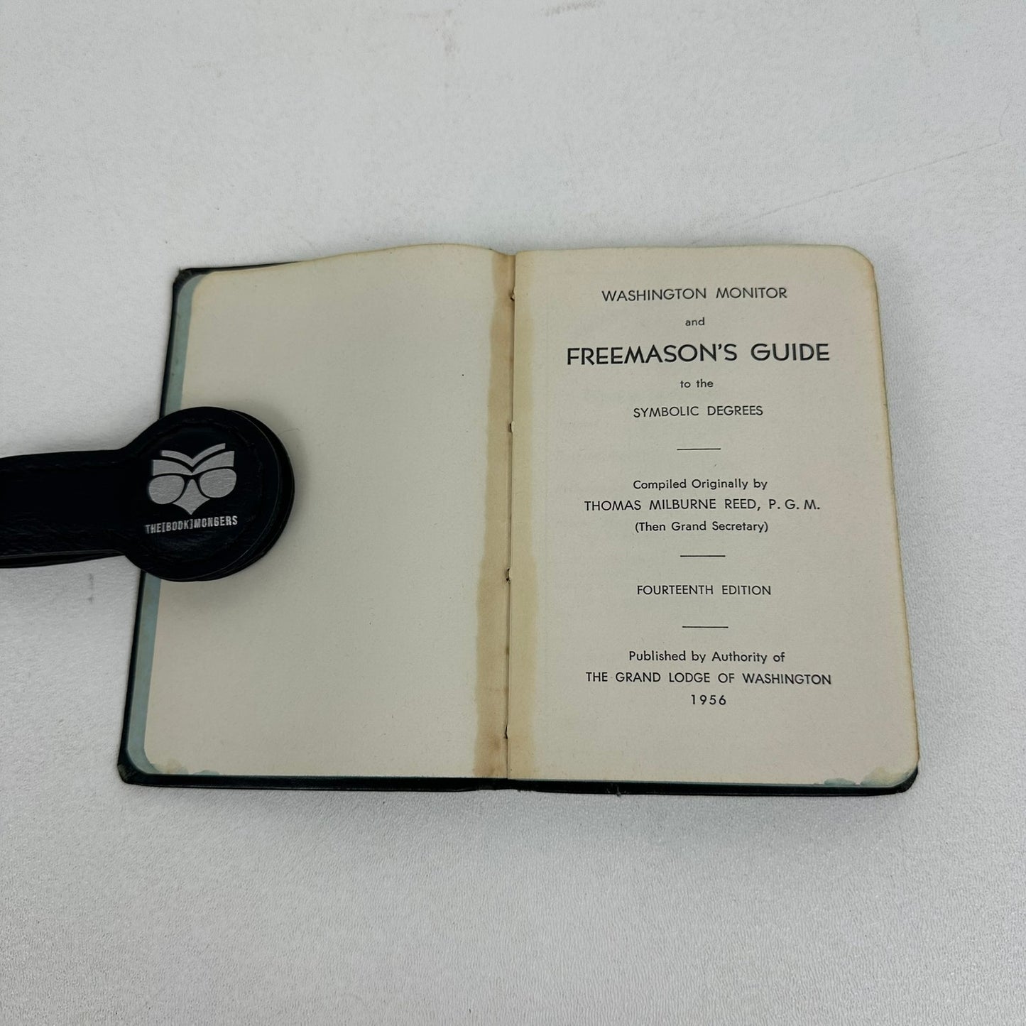 Washington Monitor and Freemasons Guide to Symbolic Degrees Thomas Milburne Reed