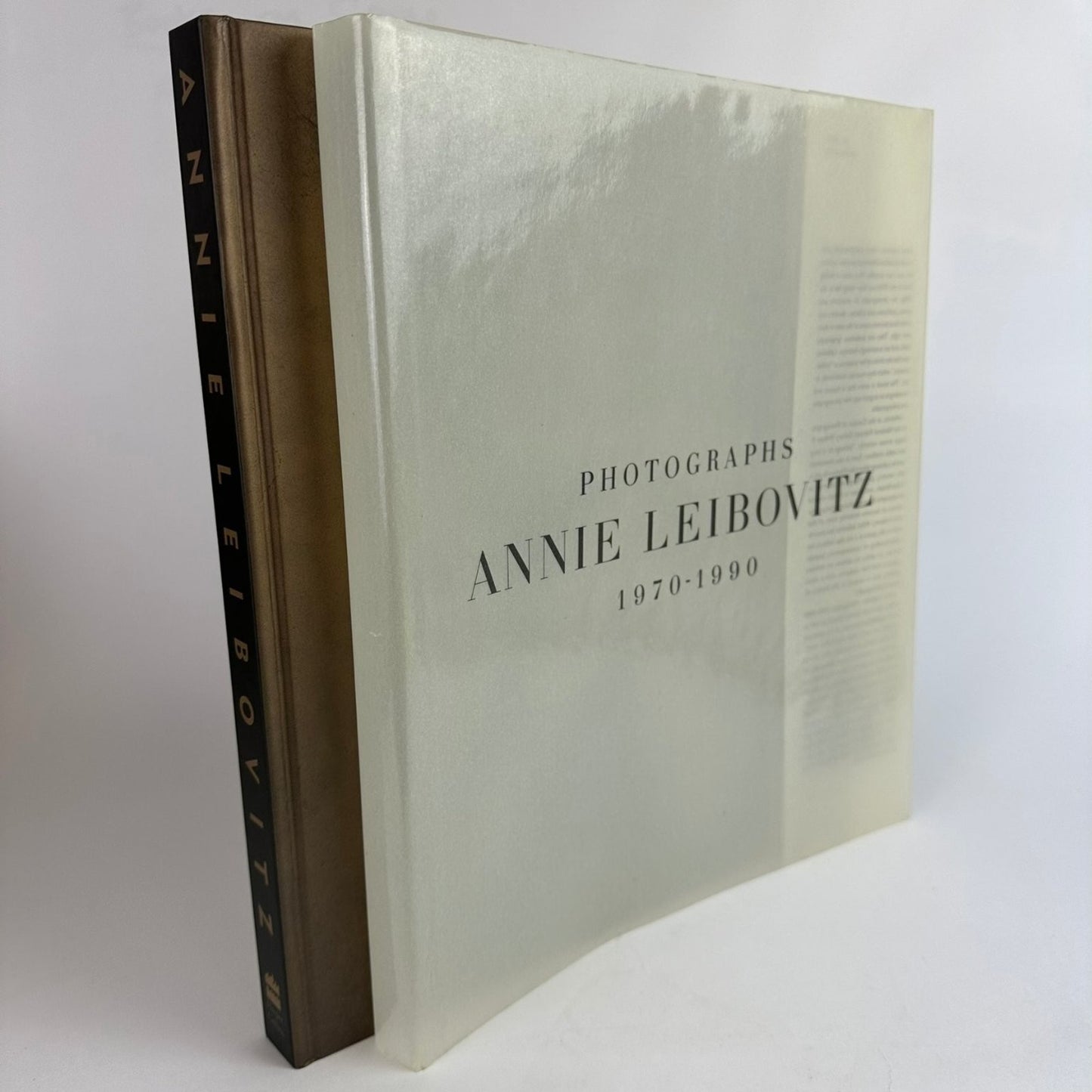 Photographs Annie Leibovitz 1970-1990 Signed First Edition HarperCollins