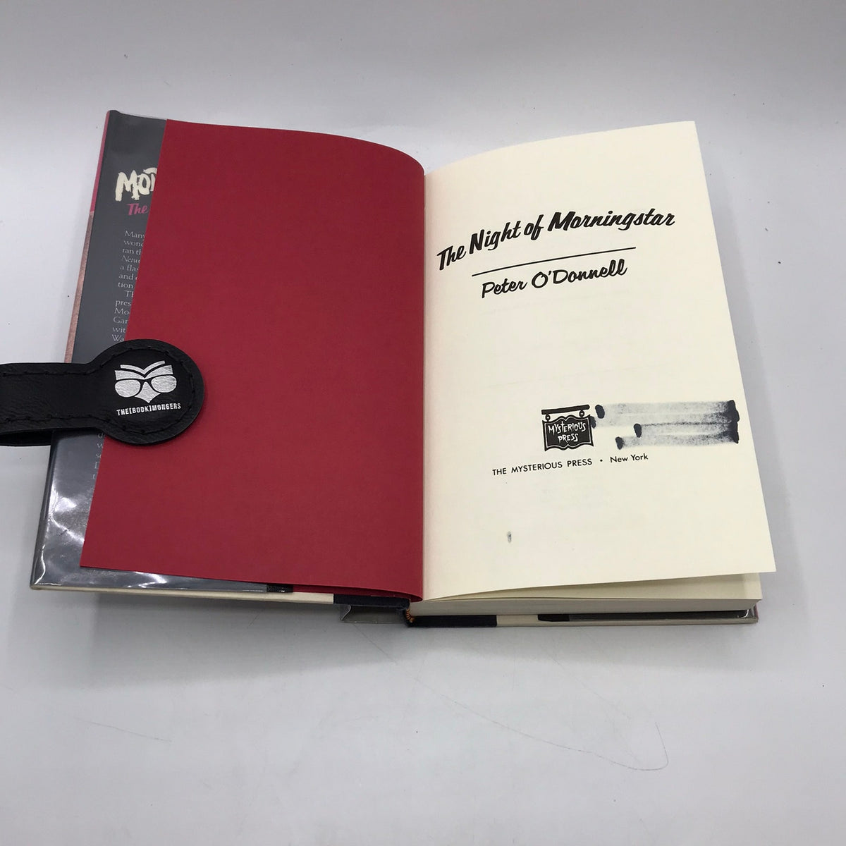 The Night of Morningstar Modesty Blaise Novel by Peter O'Donnell 1987 Hardcover
