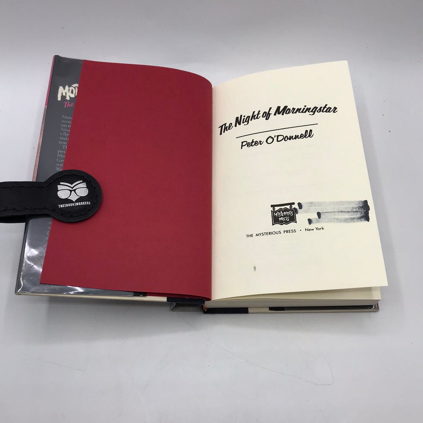 The Night of Morningstar Modesty Blaise Novel by Peter O'Donnell 1987 Hardcover