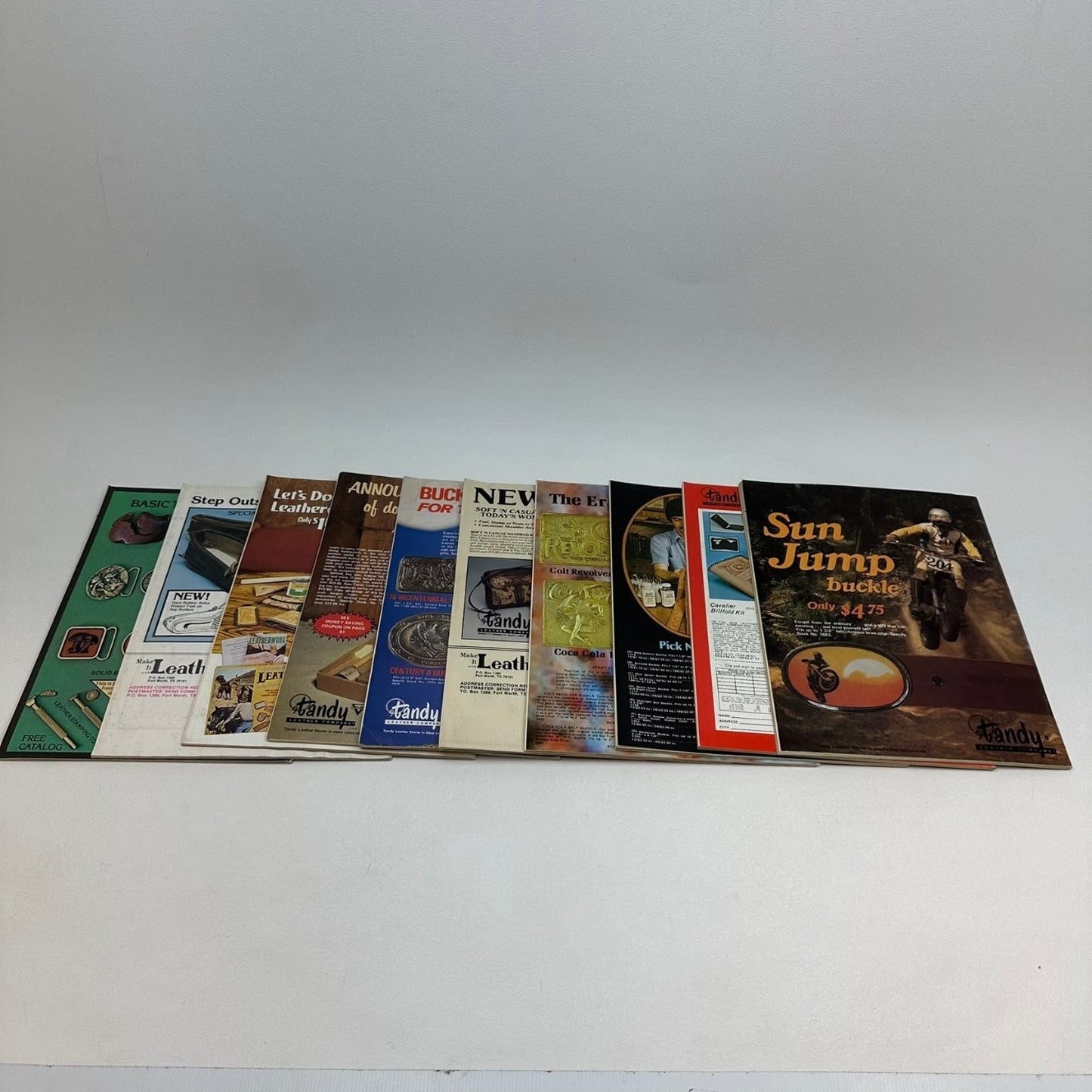 Make It with Leather Magazine April-May 1975 Tandy Leather Craftsman Vintage