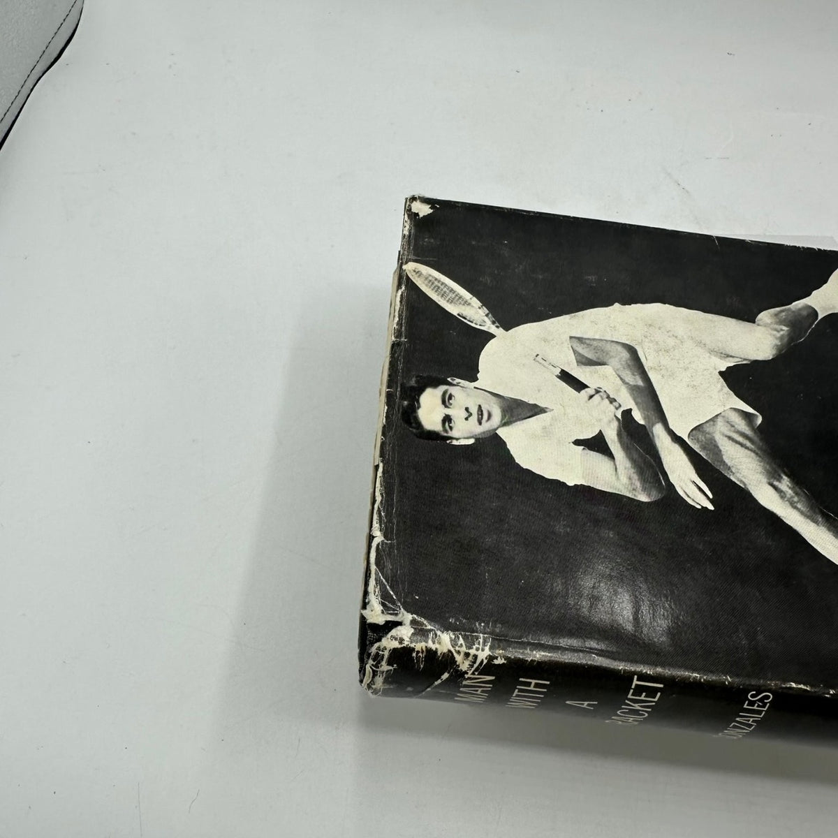 Man With A Racket Pancho Gonzales 1959 First Printing Autobiography Barnes