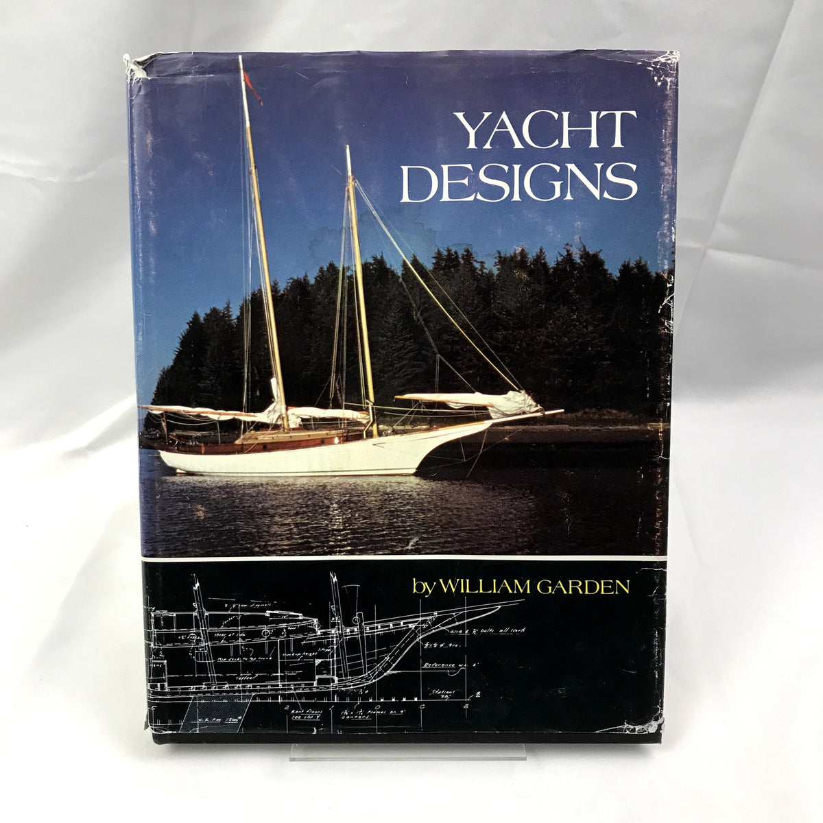 Yacht Designs Illustrated Hardcover by William Garden International Marine 1977