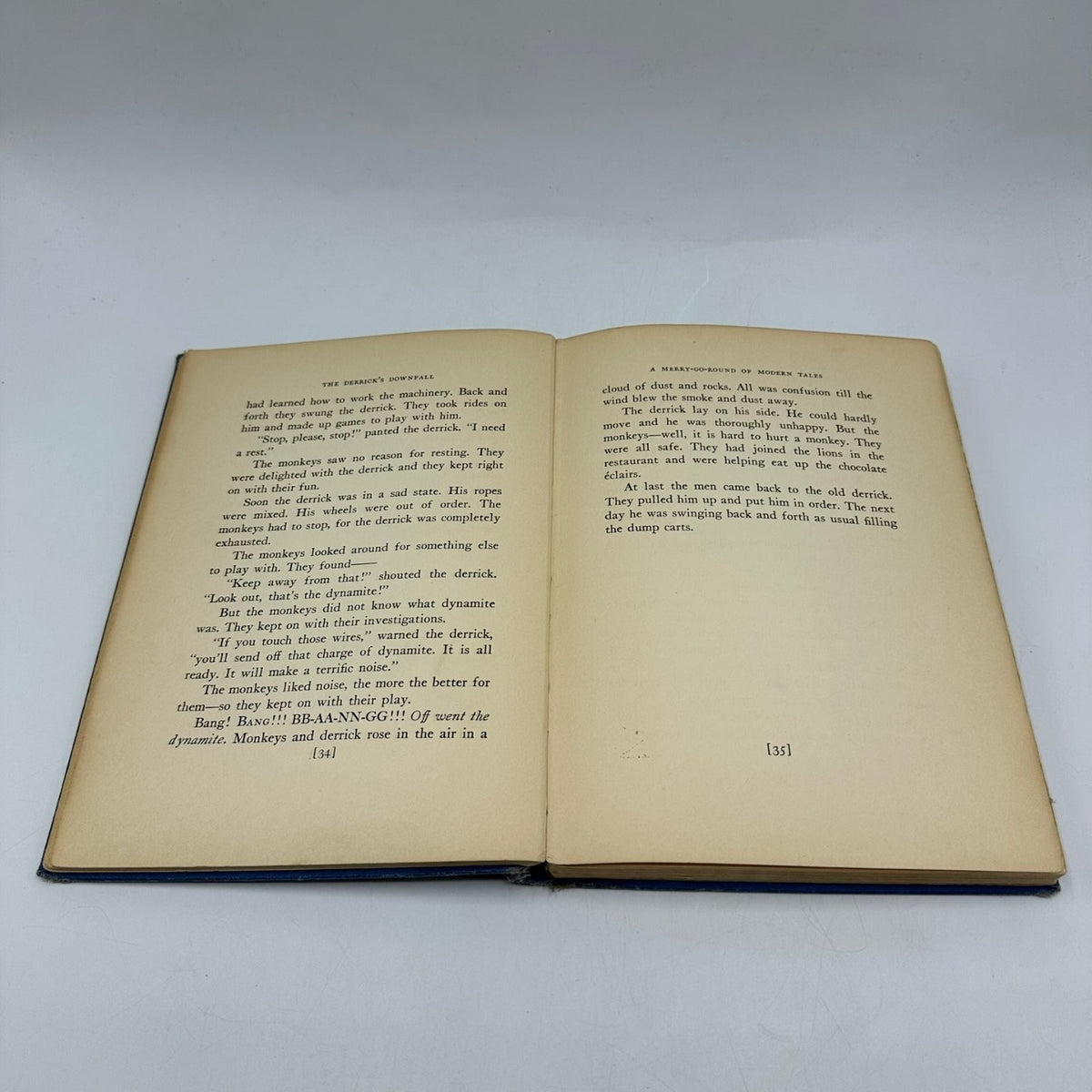 Merry-Go-Round of Modern Tales Caroline D. Emerson 1927 Children's Fiction E. P