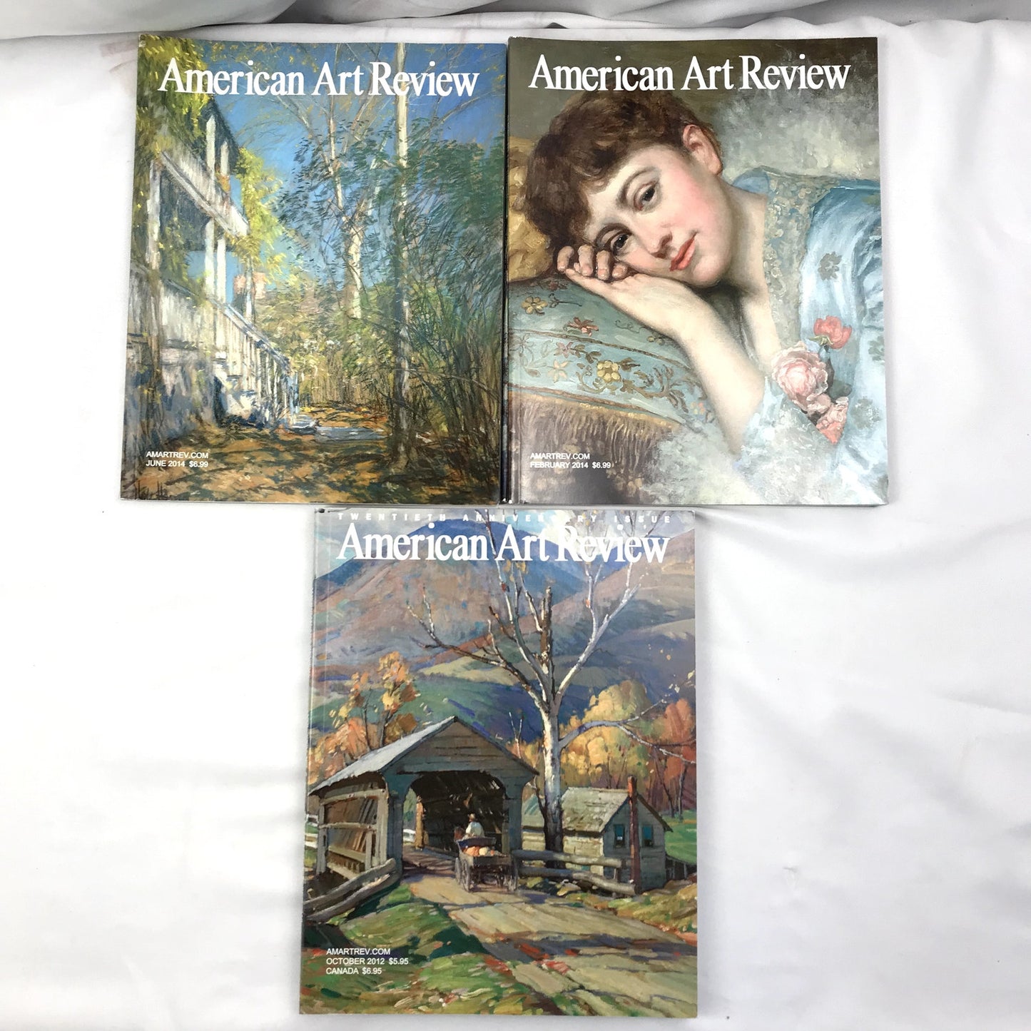 American Art Review Magazines Lot of 7 Illustrated Paperbacks 2009, 12, 14 & 15
