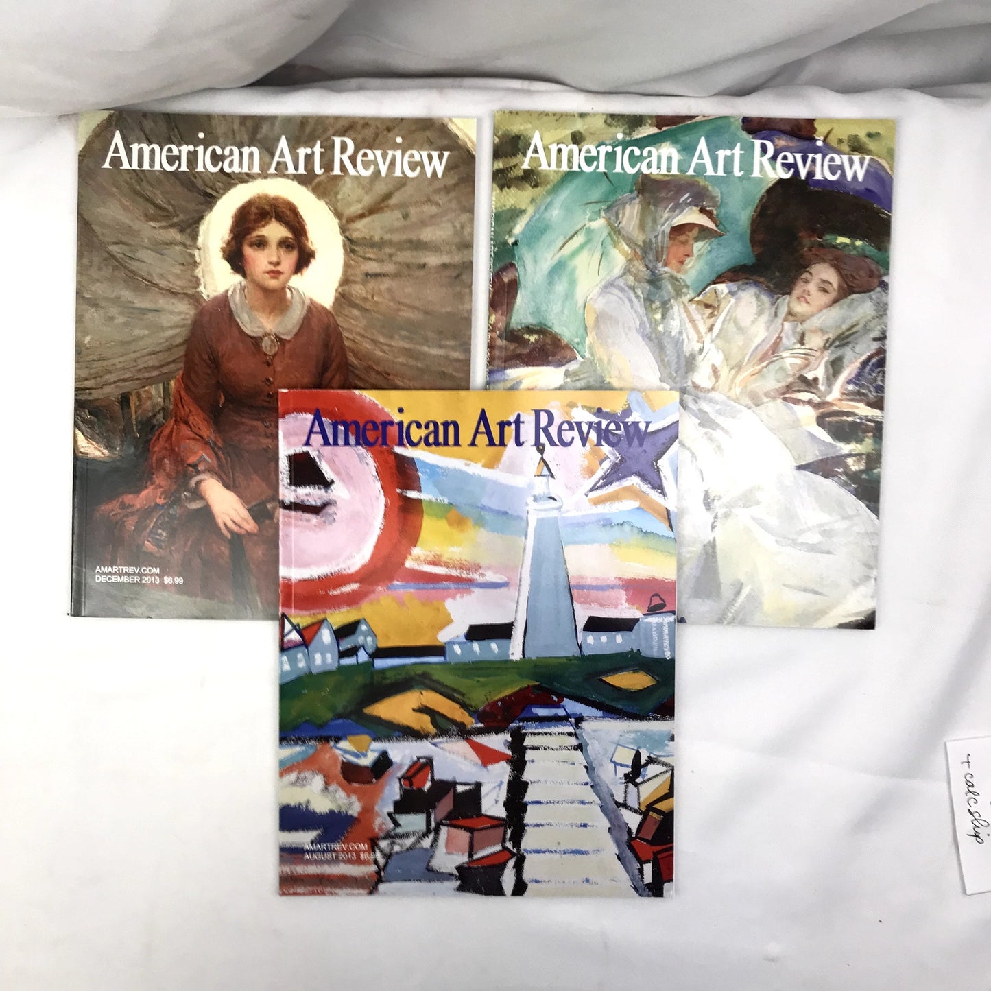 American Art Review Lot of 6 Illustrated Paperback Photographic Magazines 2013