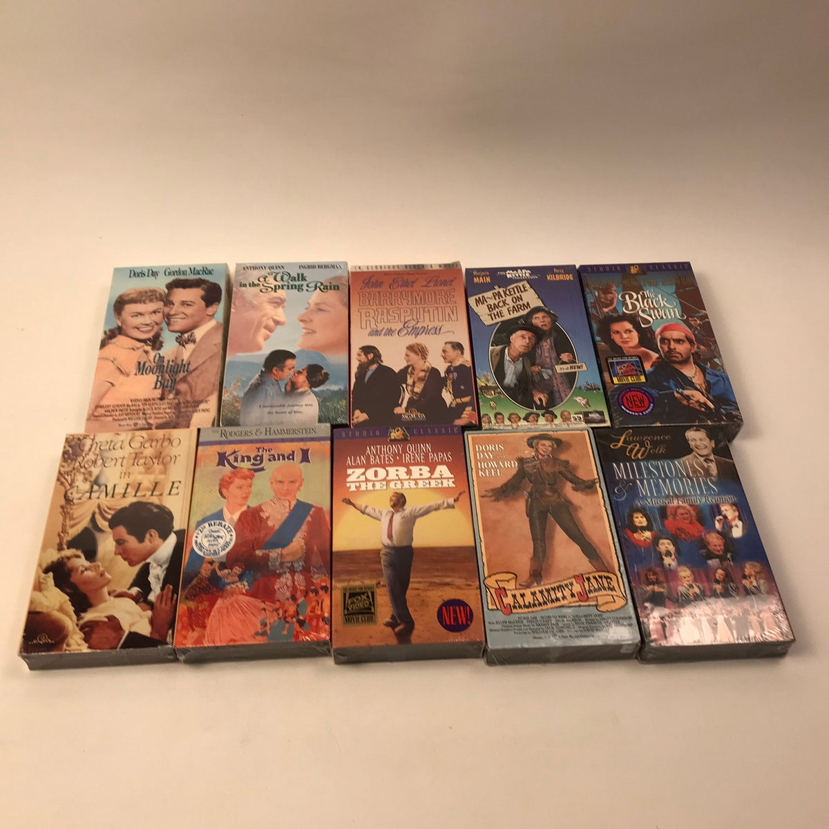 VHS Movies Action Adventure Mystery Romance Drama Comedy Historical Lot of 16