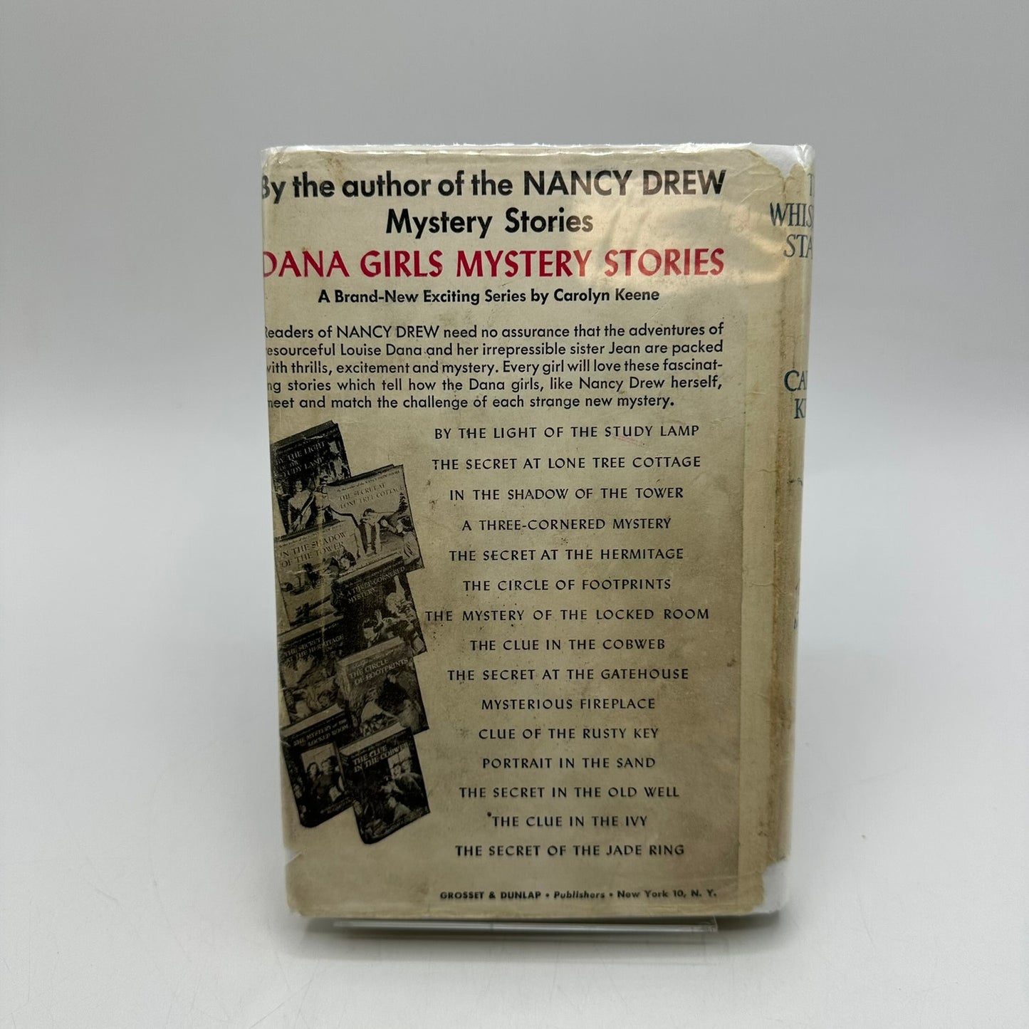 The Whispering Statue Carolyn Keene Nancy Drew Mystery Stories Young Adult Novel