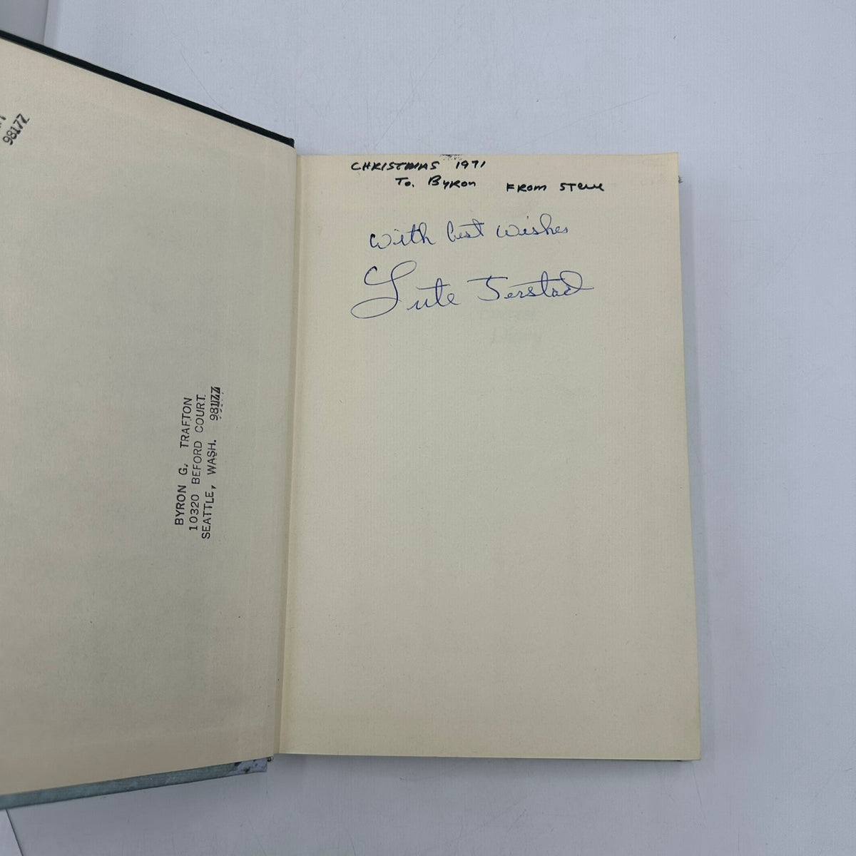 Everest Diary Based on the Personal Diary of Lute Jerstad John D McCallum SIGNED