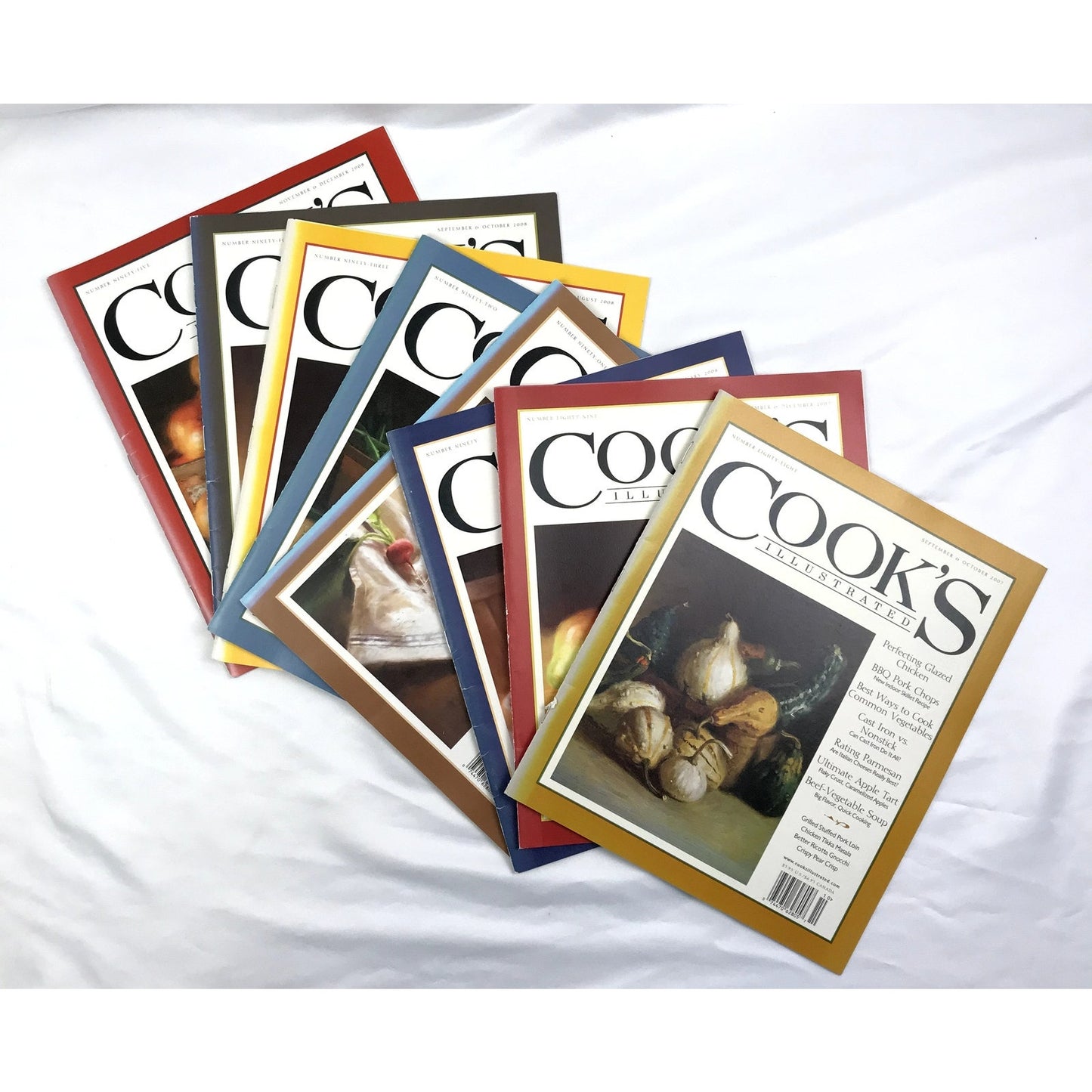 Cook's Illustrated Magazines Lot of 33 2000-2016 100s of Recipes & Cooking Tips