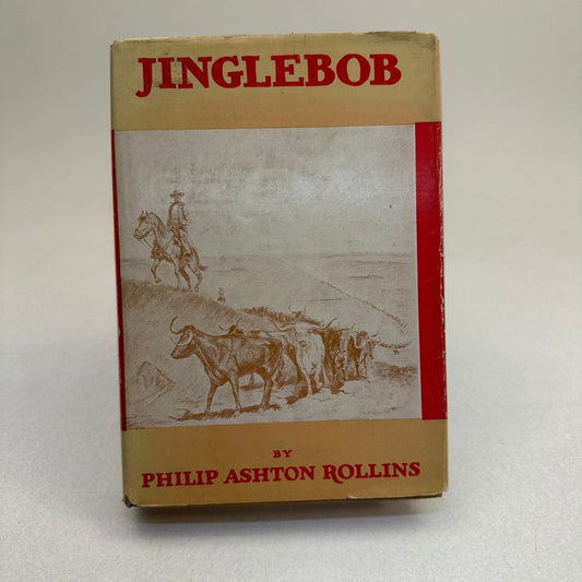 Jinglebob Philip Ashton Rollins 1927 Adventure Western Grosset & Dunlap