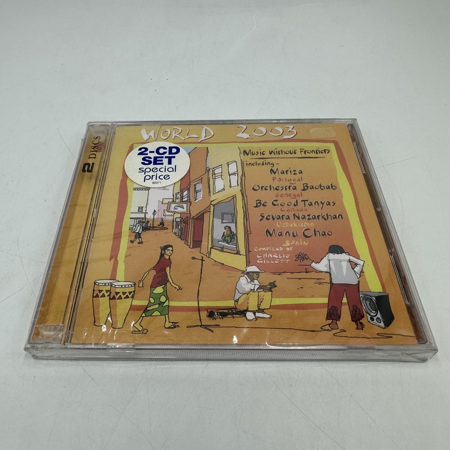 Various Artists – World 2003 2xCD Music Without Frontiers Global Music Virgin