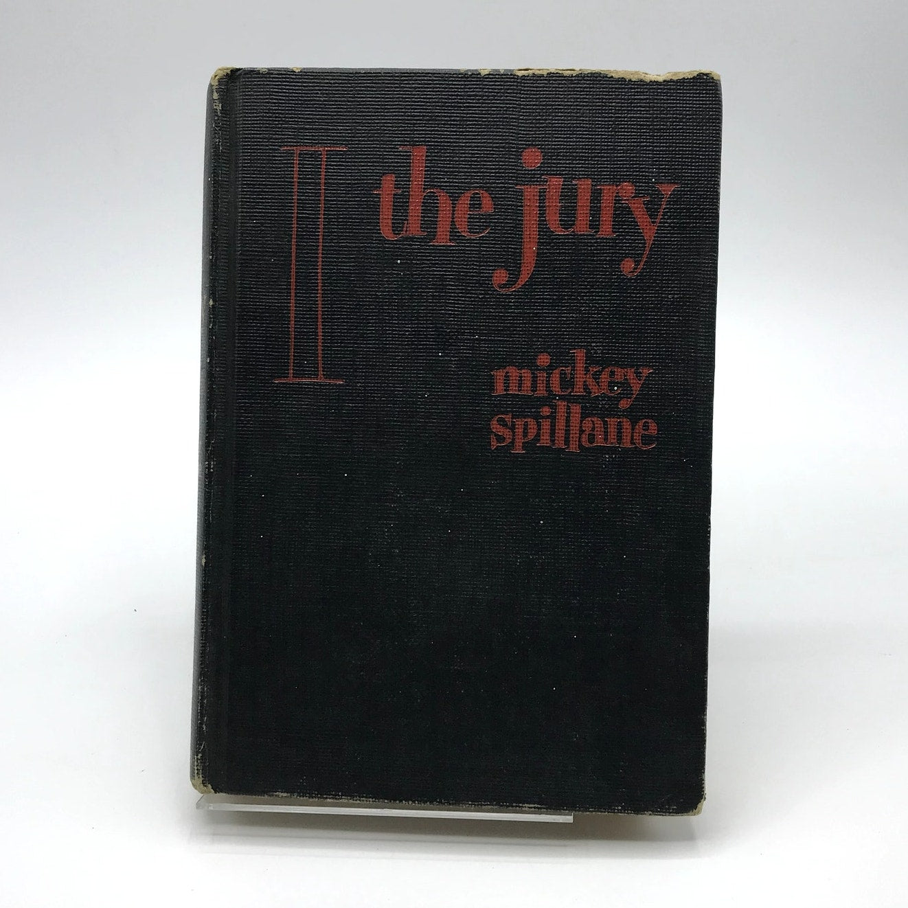 I, The Jury Mystery Novel by Mickey Spillane First Edition Hardcover Book 1947